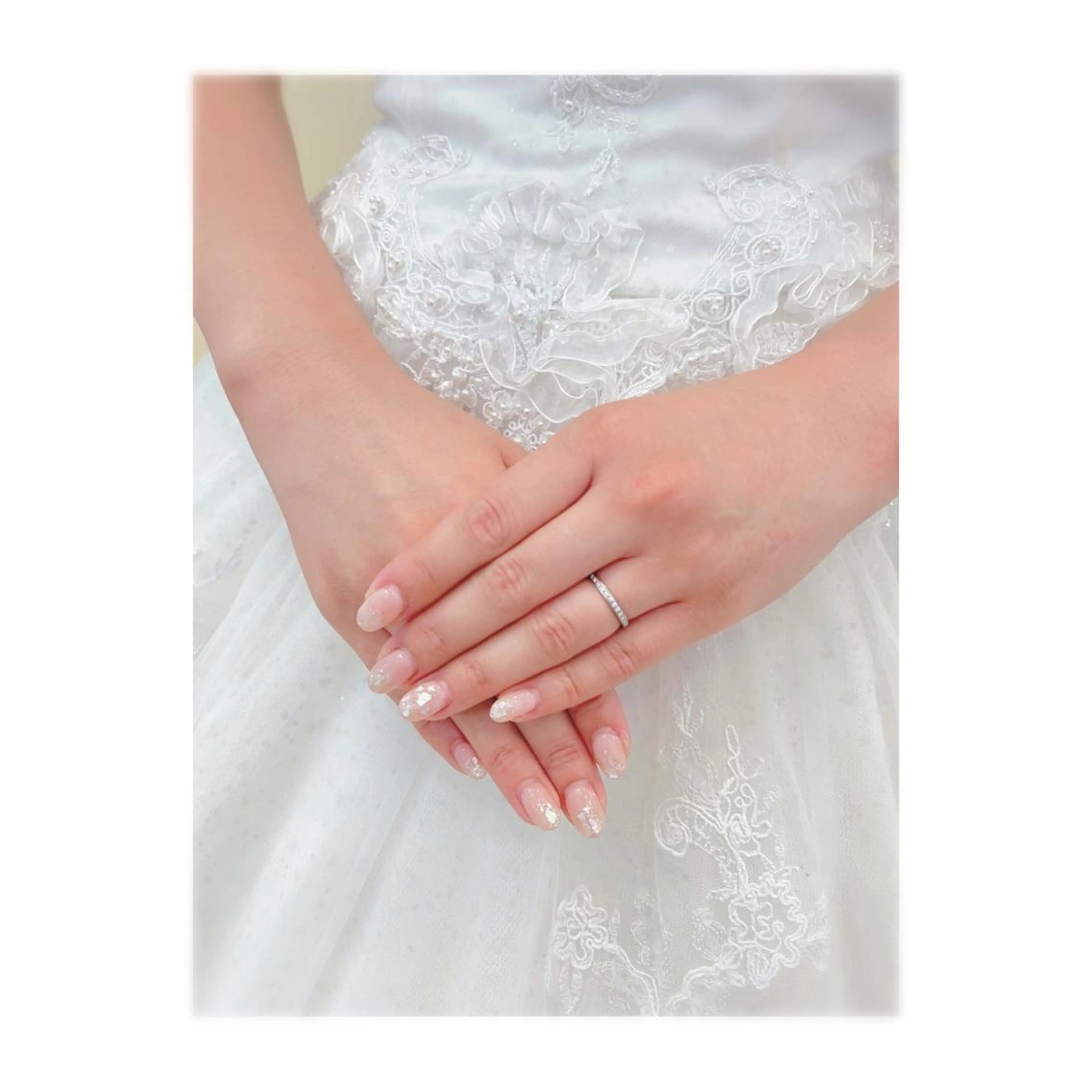 ネイル シンプルネイル ブライダルネイル ハンドネイル ハンドケア nails 🎀meのネイルデザイン