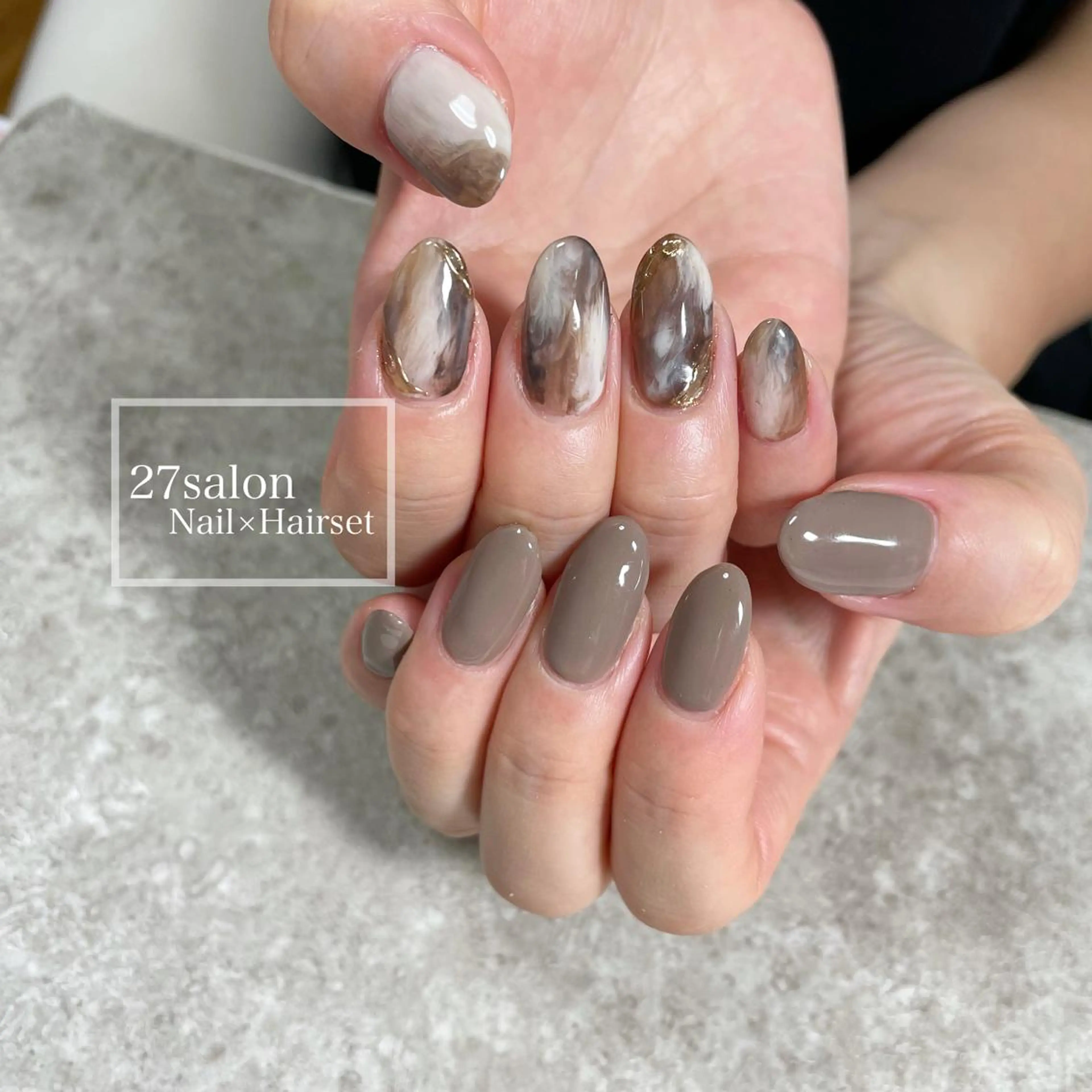 ネイル アートネイル 27salon yuinaのネイルデザイン