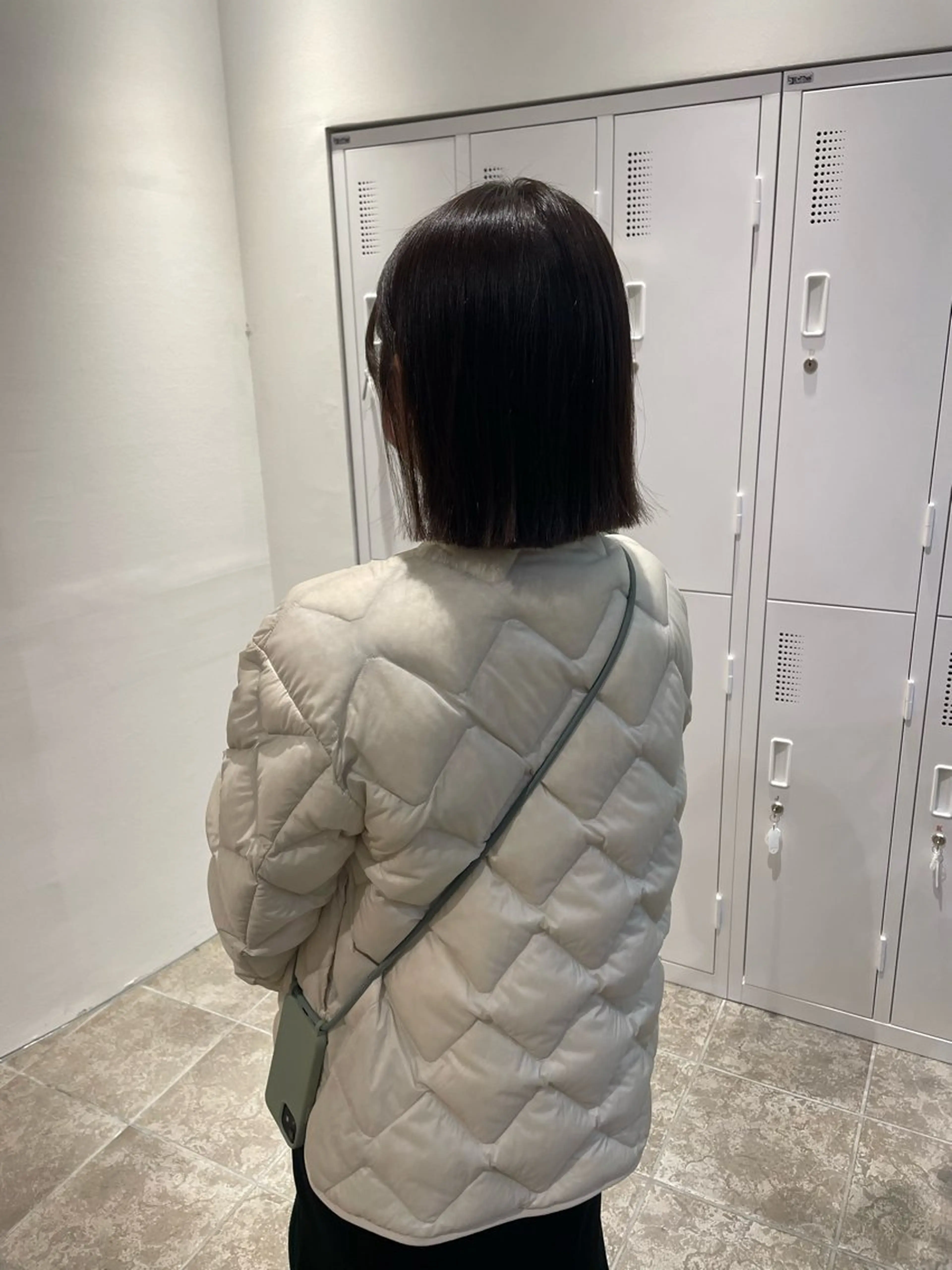 ショート カラー ボブ カット ヘアカラー hair'sBEAU LiEn所属・山本 愛永のヘアスタイル