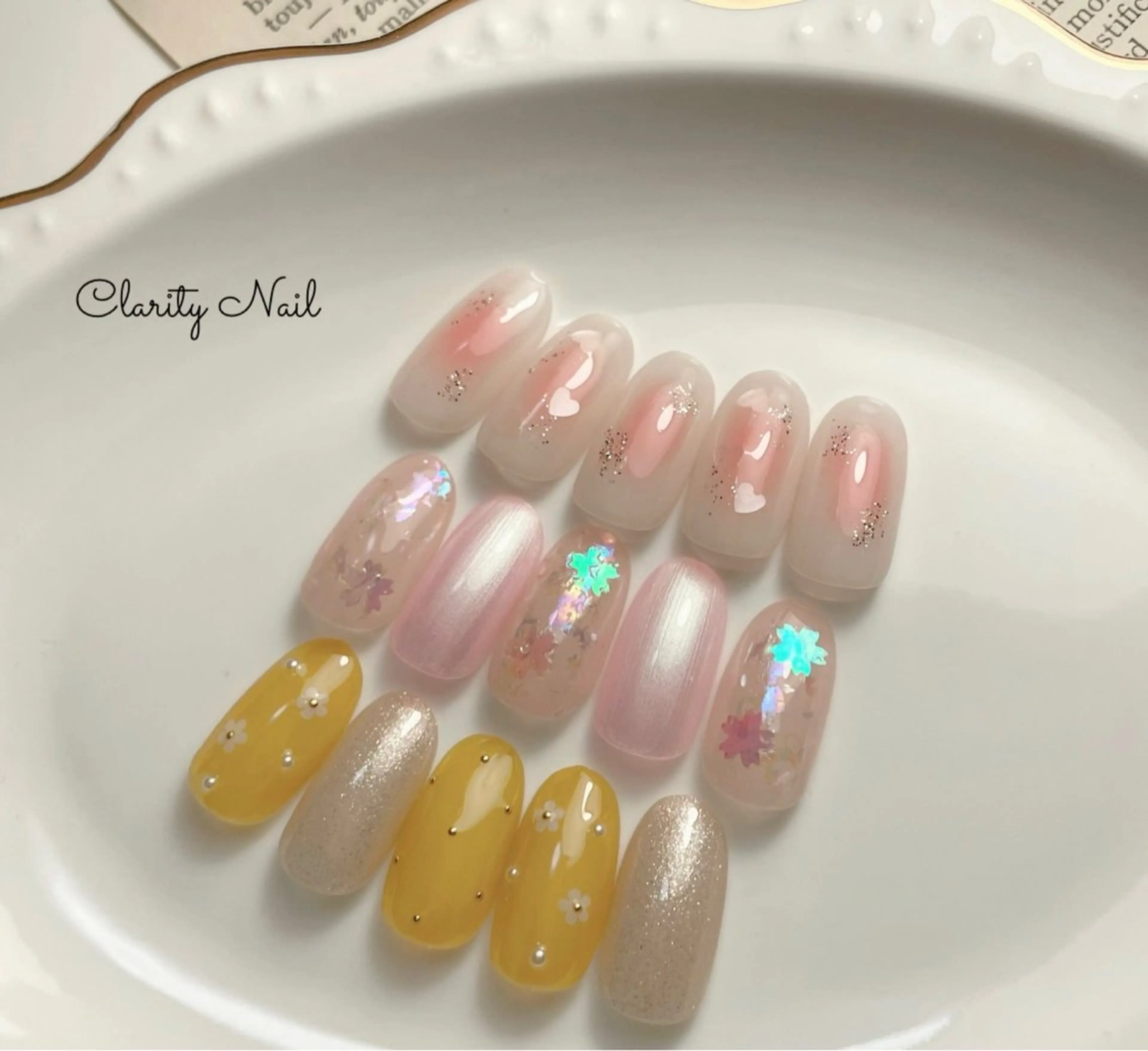 ネイル ハンドネイル Clarity Nailのネイルデザイン