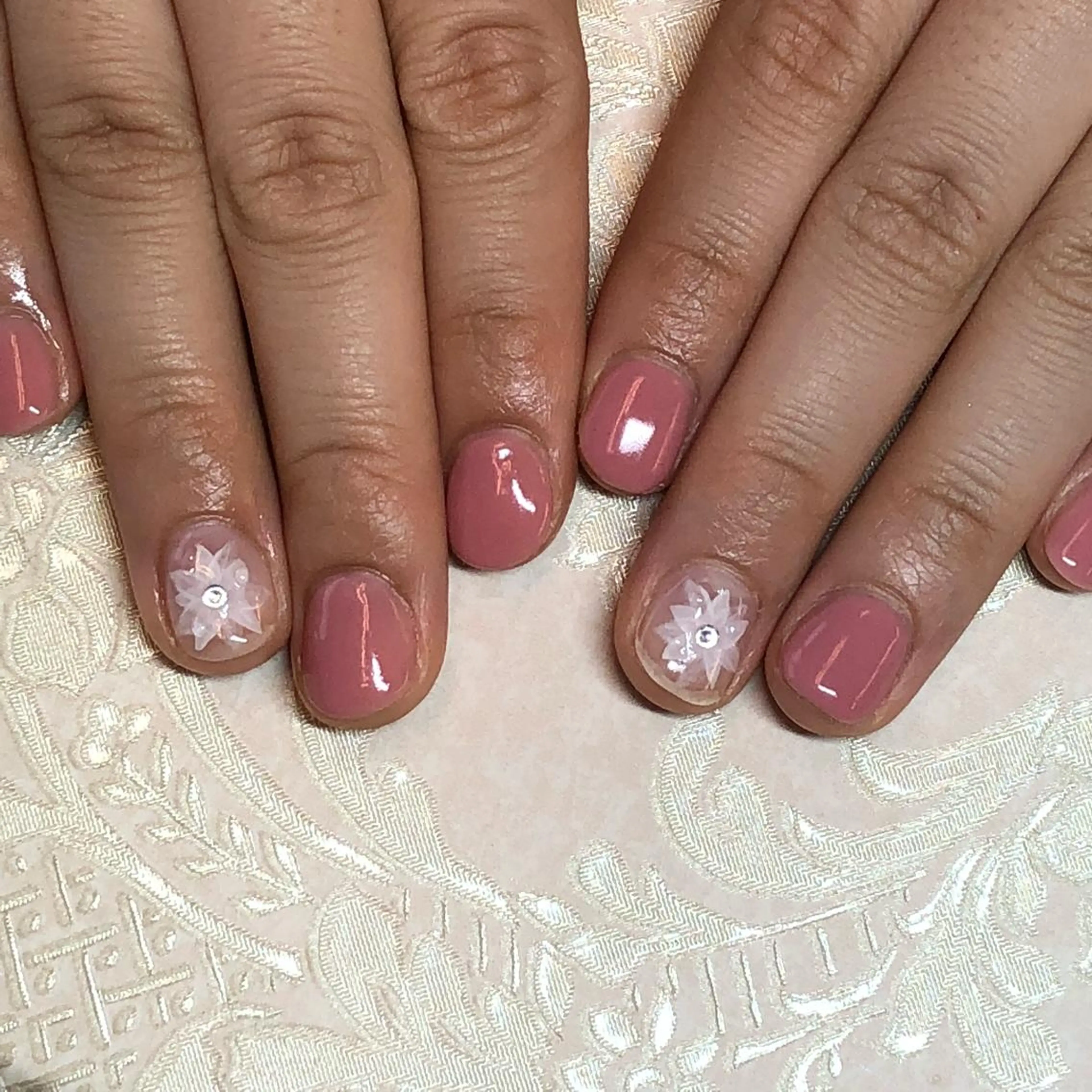 ネイル アートネイル フラワーネイル オフィスネイル KIREIE NAILSのネイルデザイン