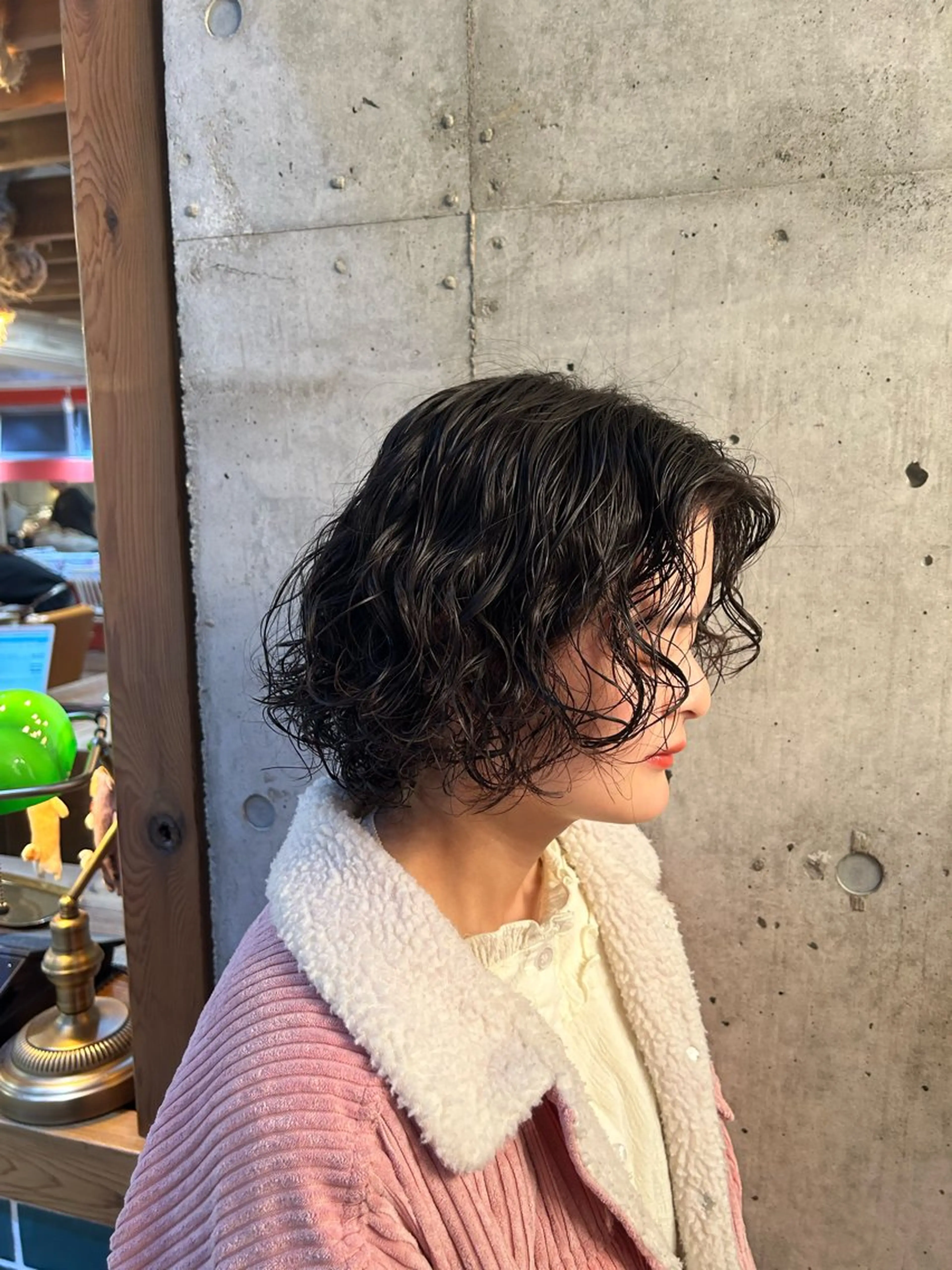 セミロング パーマ カット パーマ トリートメント 🎨デザイン🥇 美髪・艶髪　日暮千敬のヘアスタイル