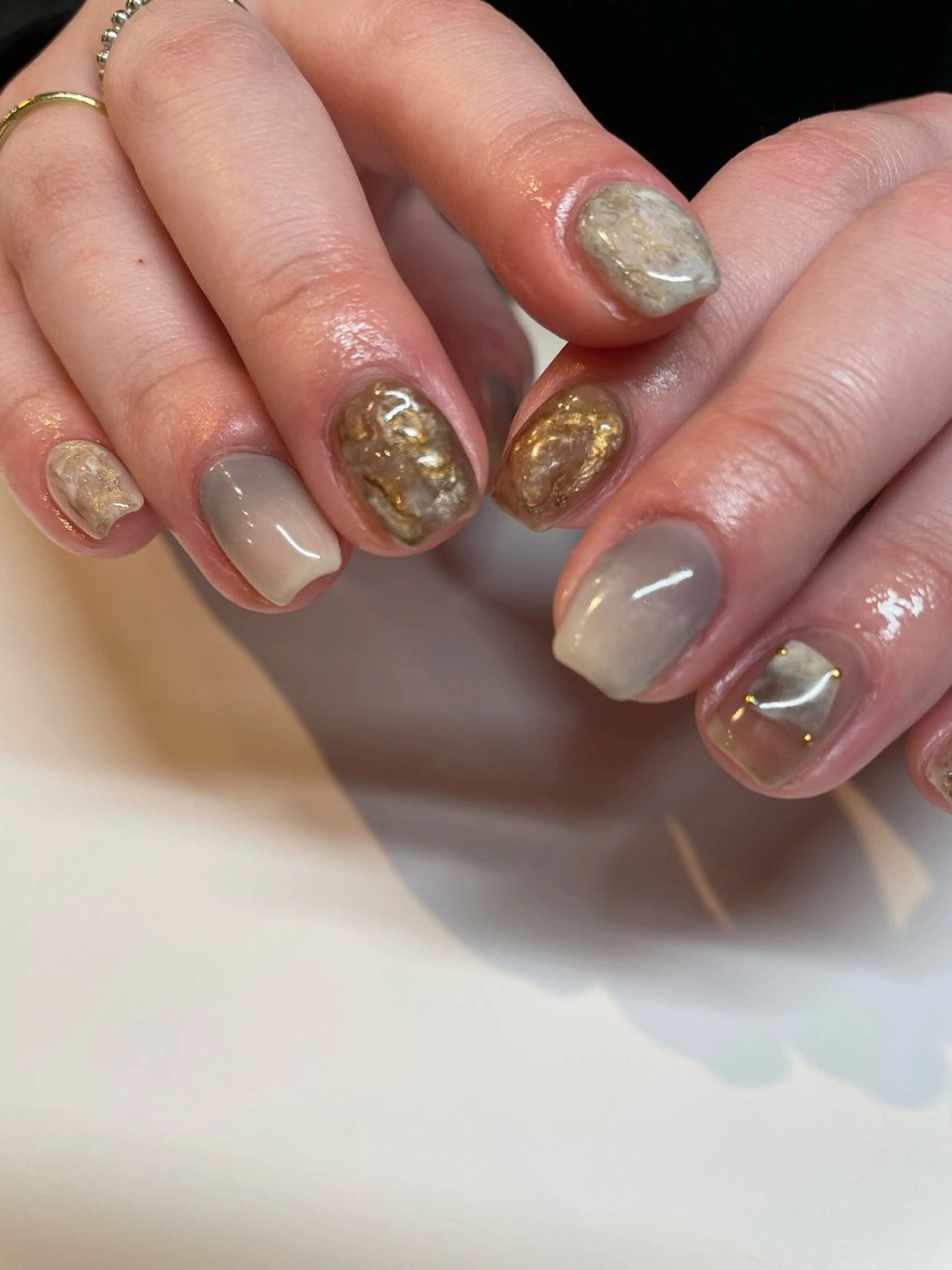 ネイル ニュアンスネイル Manon Yuiのネイルデザイン