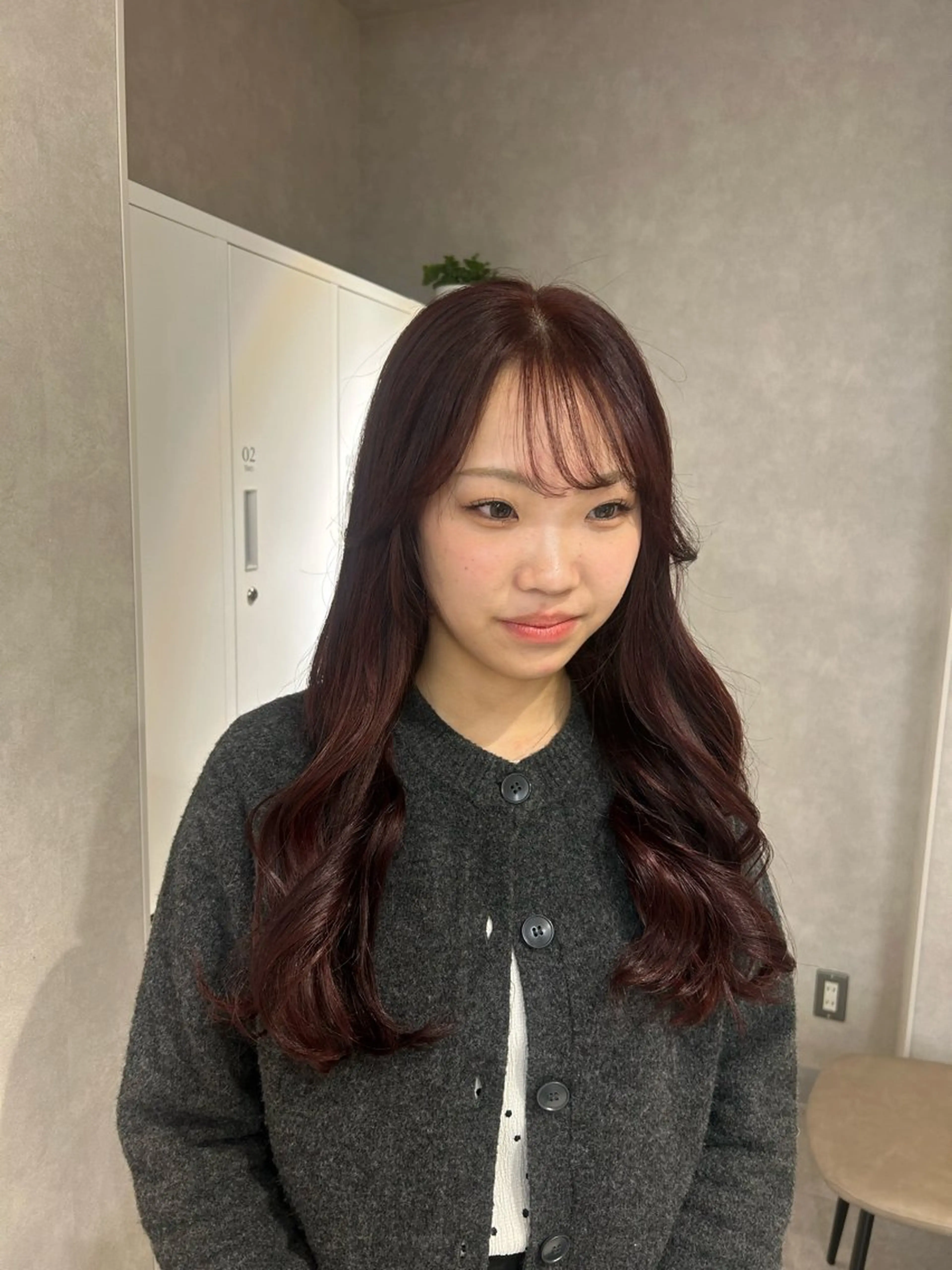 ロング カット ヘアカラー トリートメント shiori✳︎ GiseL小倉のヘアスタイル