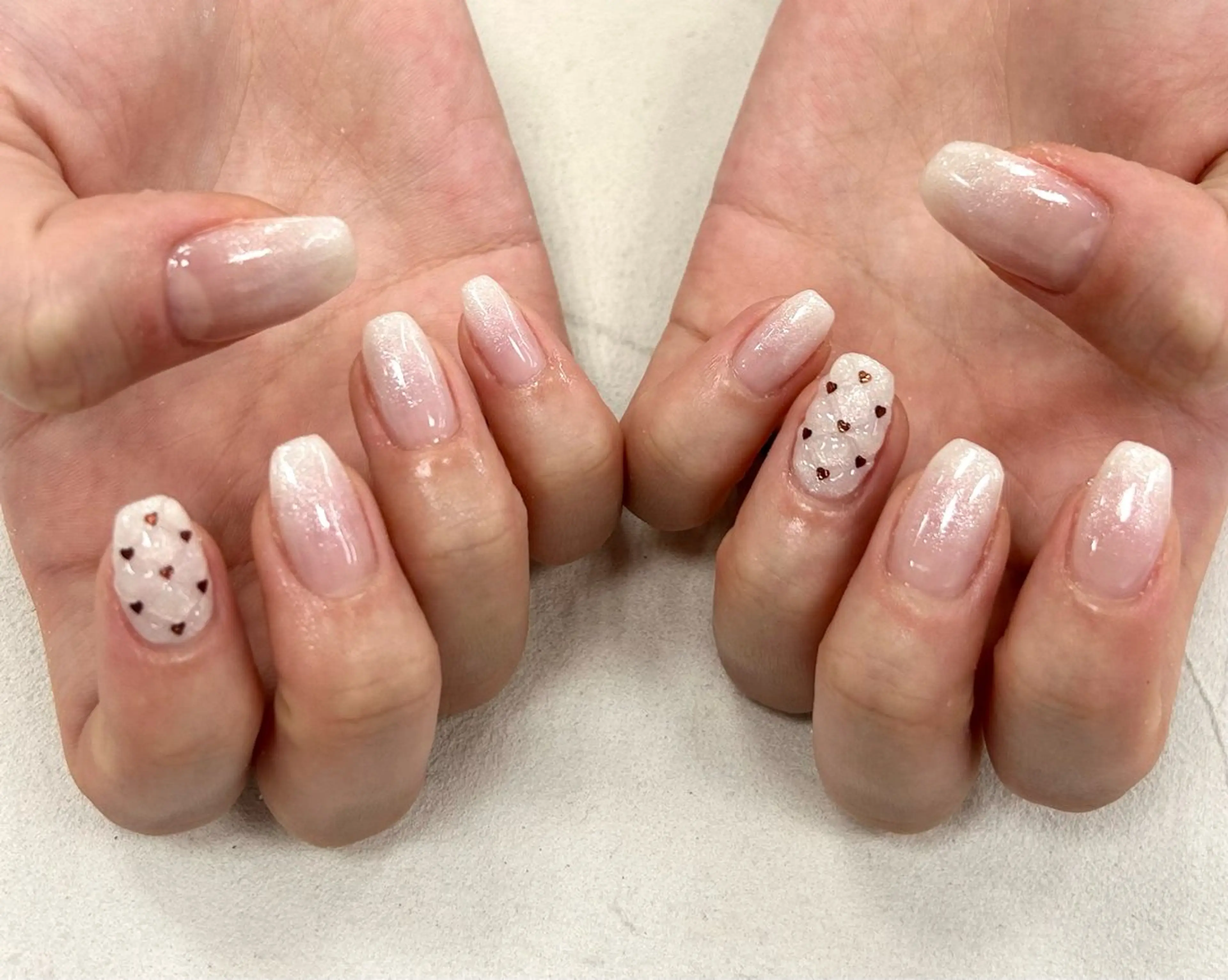 ネイル ハンドネイル Bianca  🎀 Hayakawaのネイルデザイン