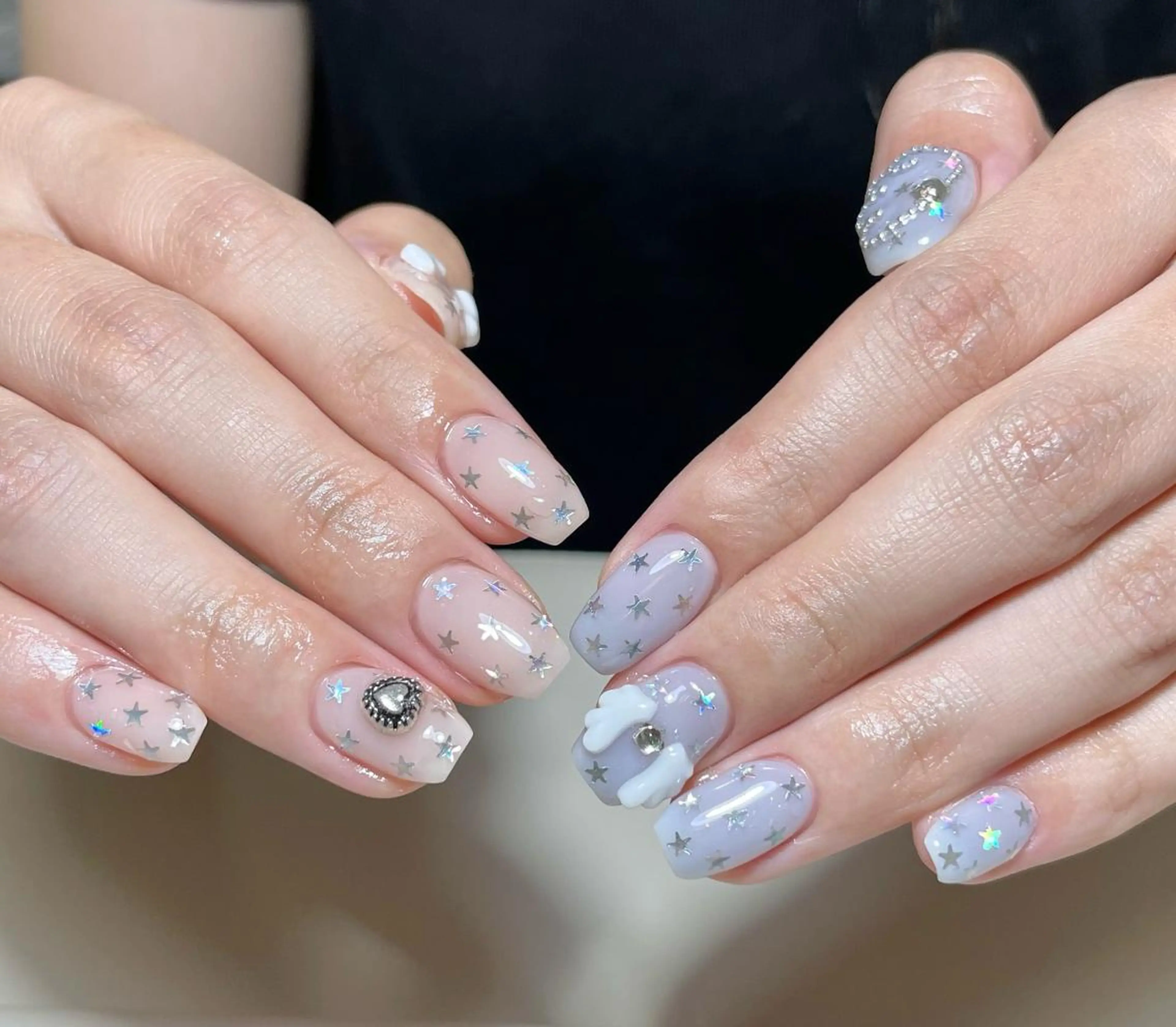 ネイル ハンドネイル By moonネイル 🌷ワンホン/韓国風のネイルデザイン