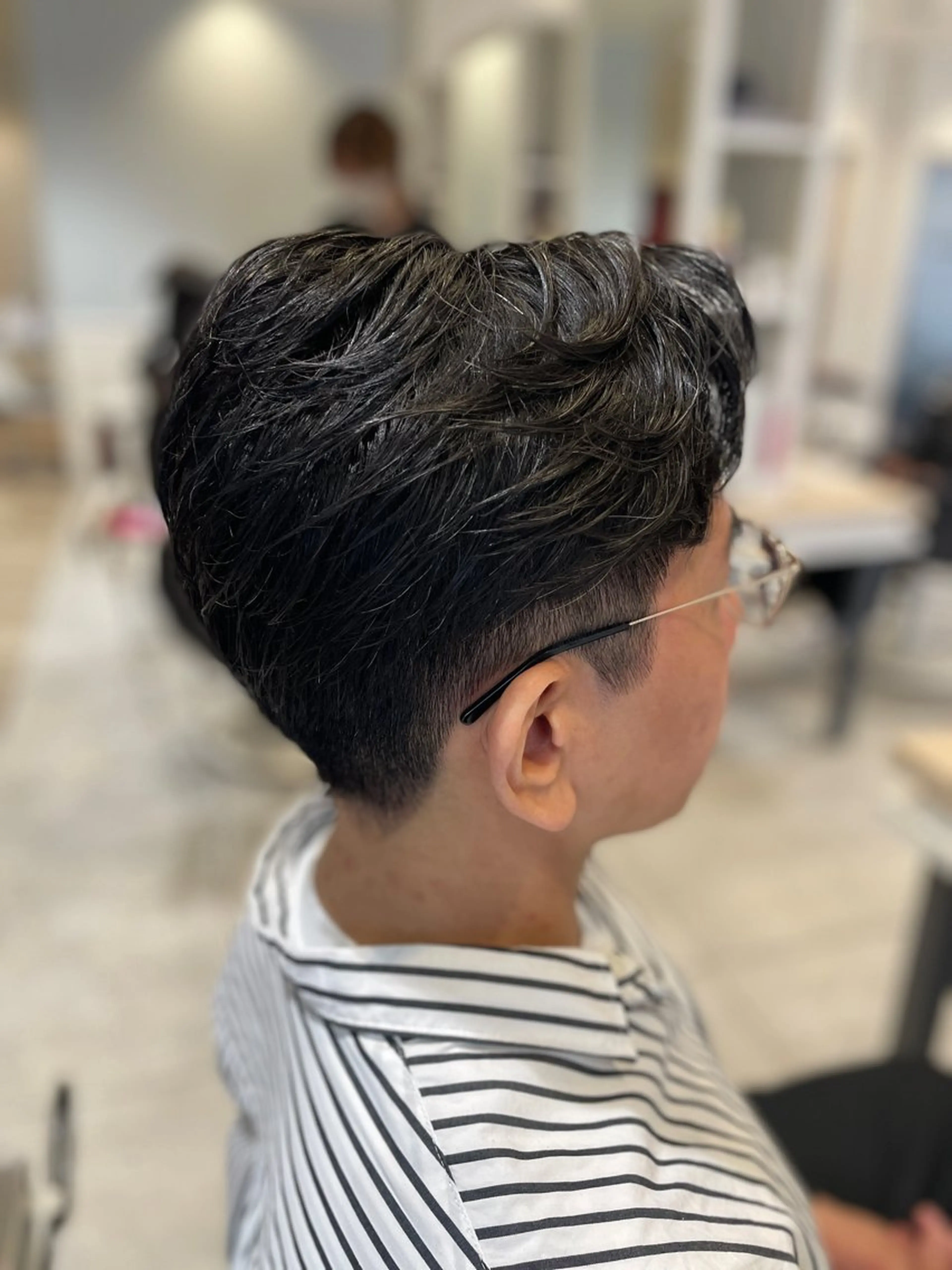 ショート パーマ メンズ カット パーマ メンズパーマ/カット / 古川　諒のヘアスタイル