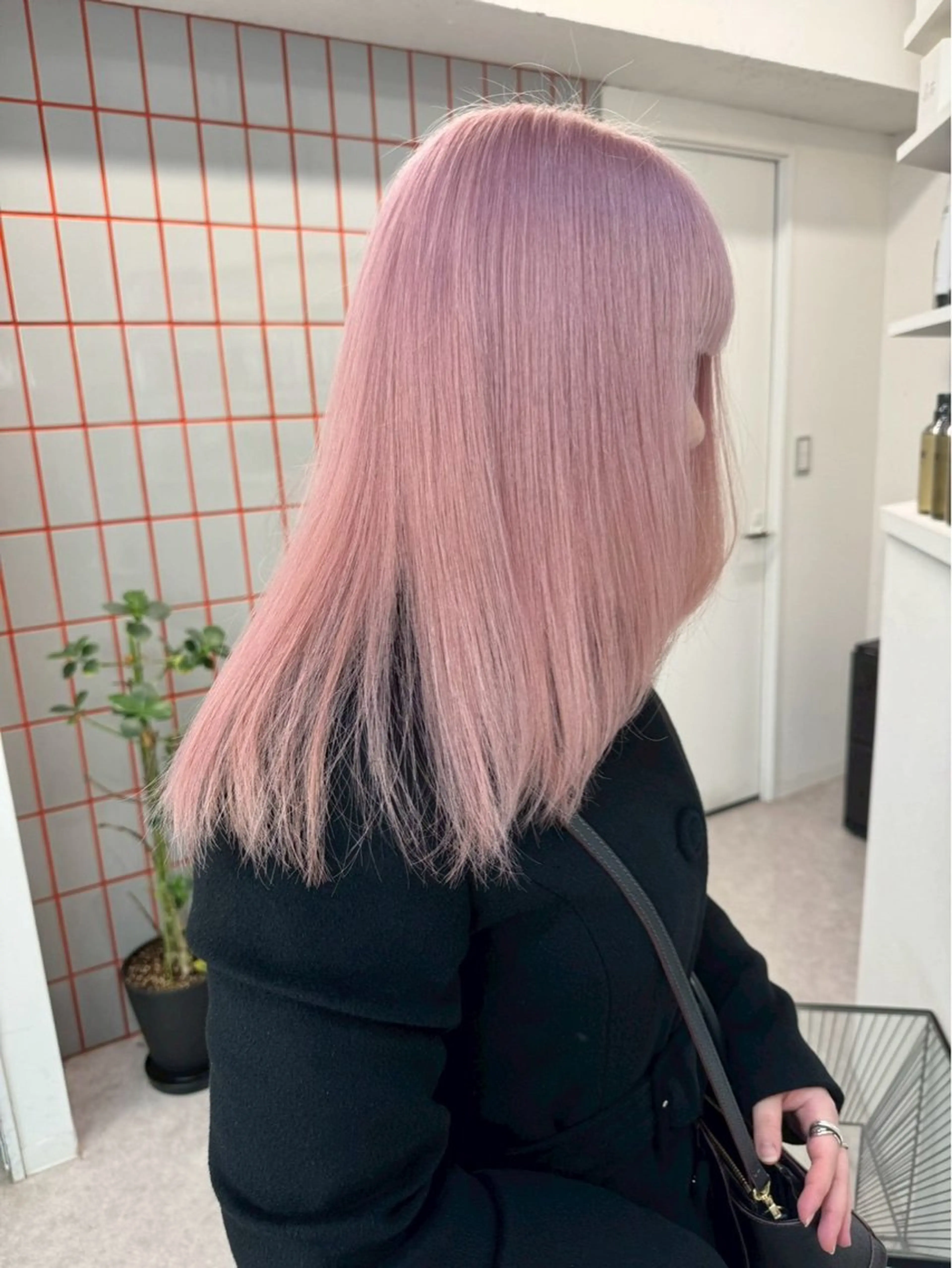 カラー ヘアカラー ミルクティー/渋谷 shunta🌟🌟のヘアスタイル