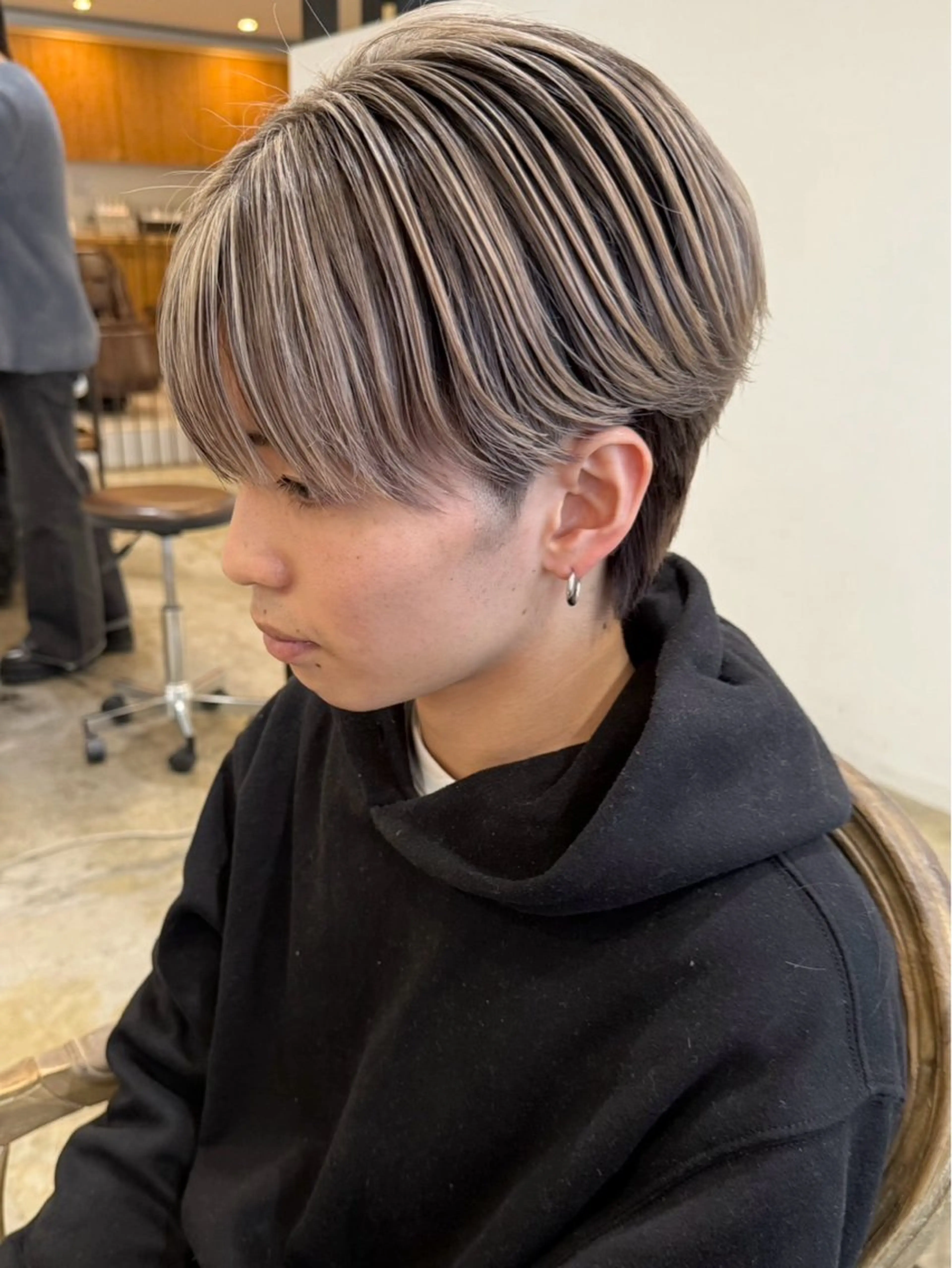 カラー メンズ 山本 正人のヘアスタイル