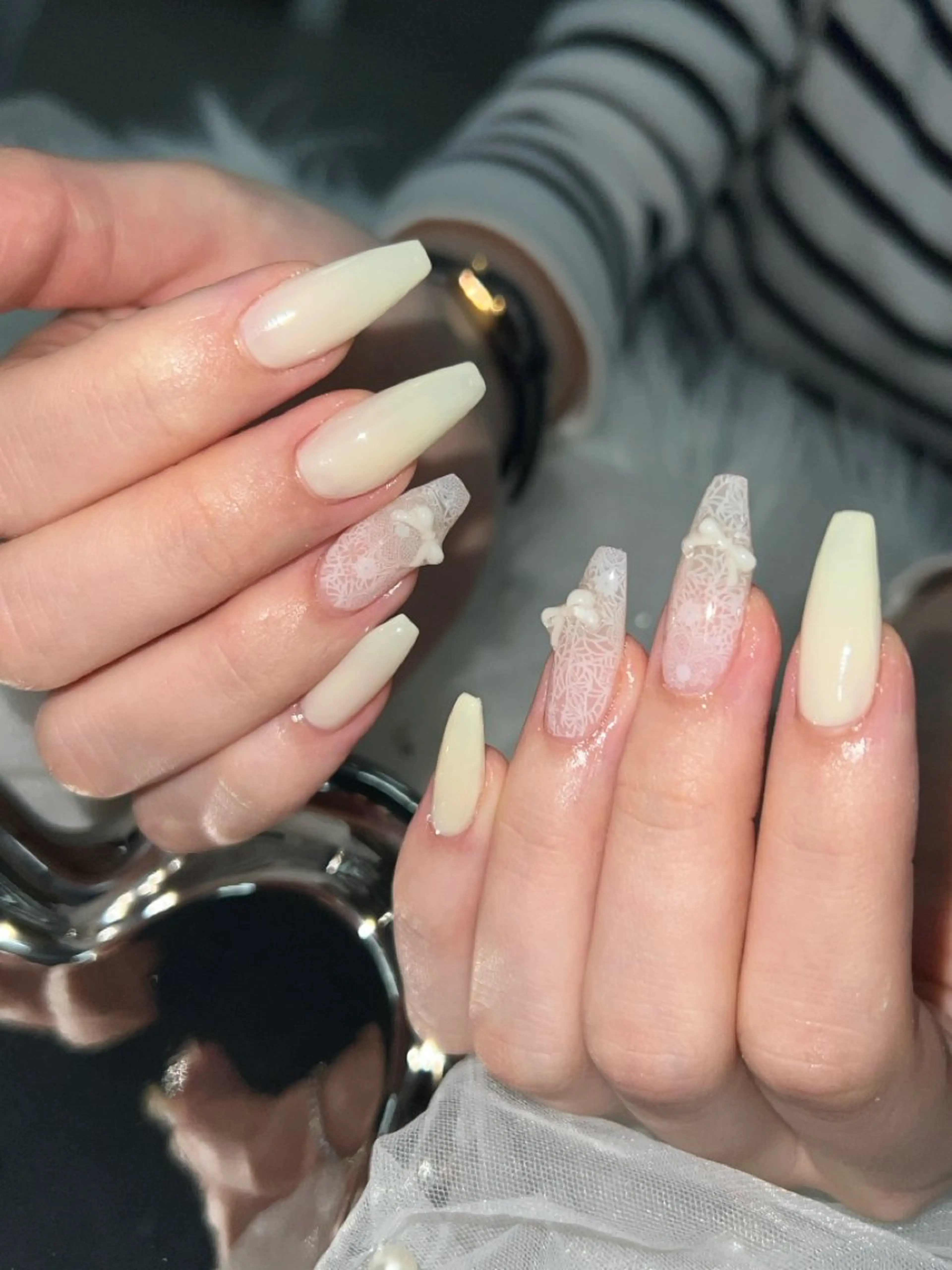 ネイル ハンドネイル tener Luna🧚のネイルデザイン