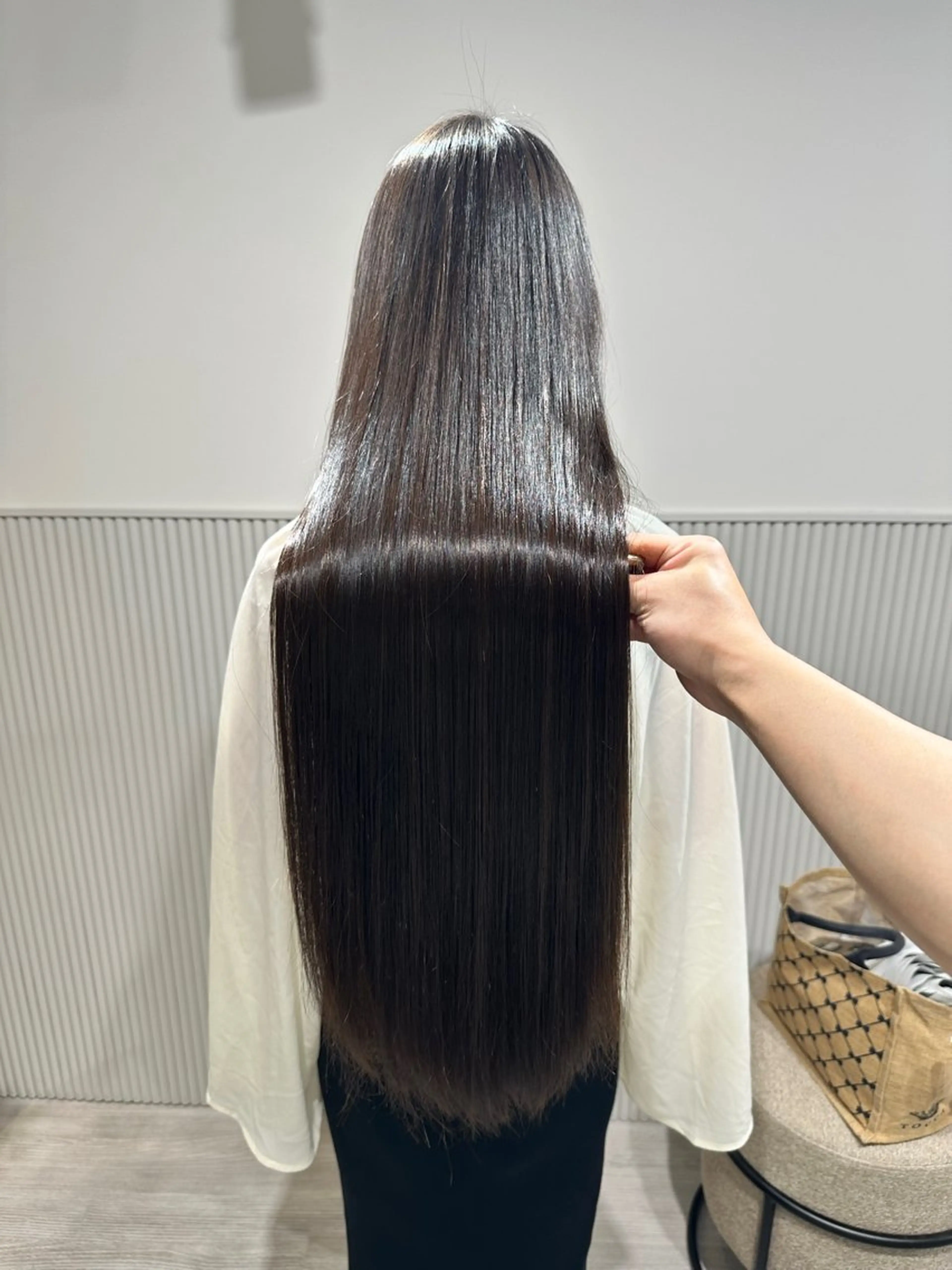 ロング 髪質改善 縮毛矯正 トリートメント 酸熱トリートメント 髪質改善/美髪師/ 田邊翔伍のヘアスタイル