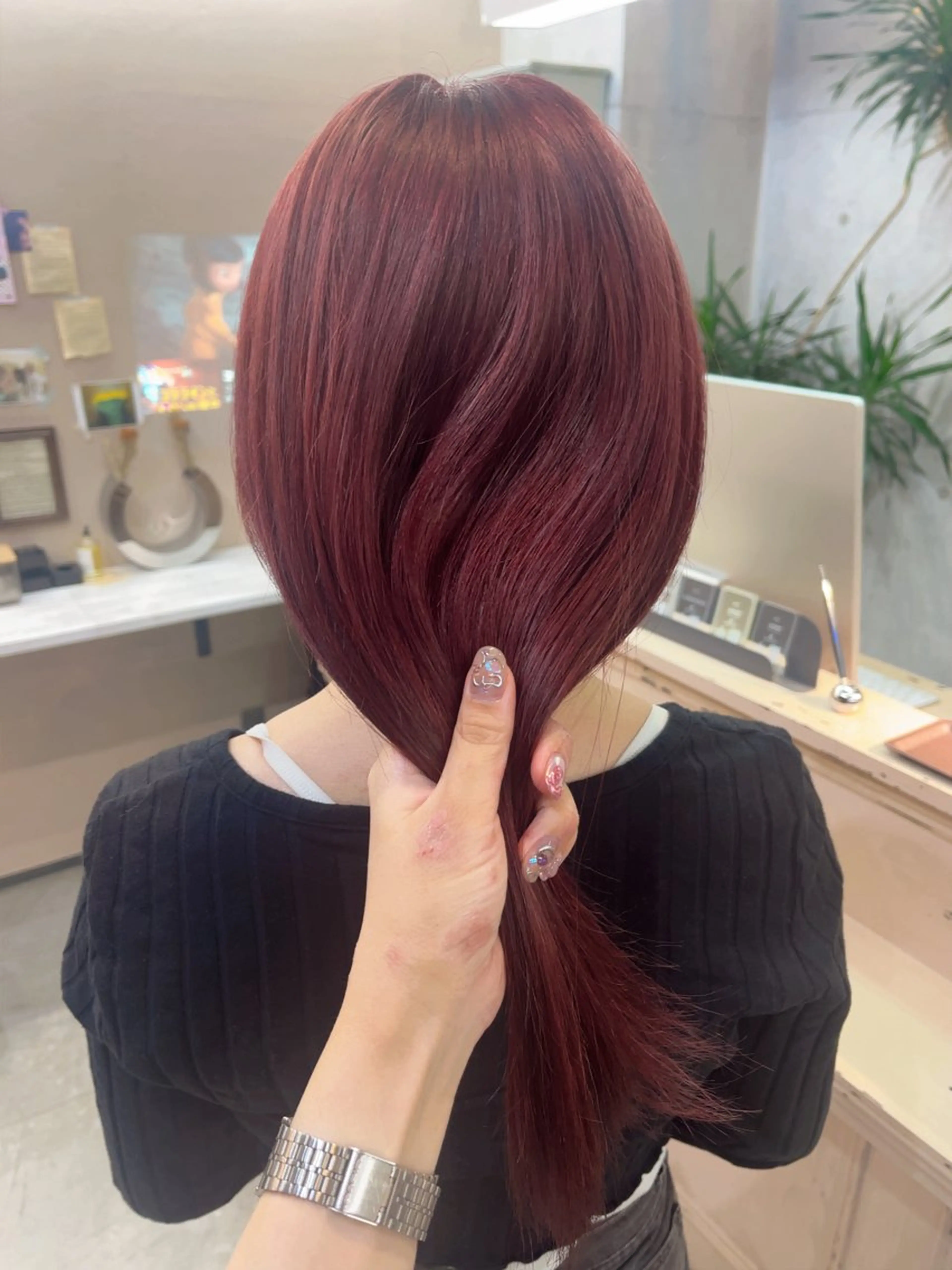 ロング カラー カット ヘアカラー トリートメント MIES amane(アマネ)のヘアスタイル