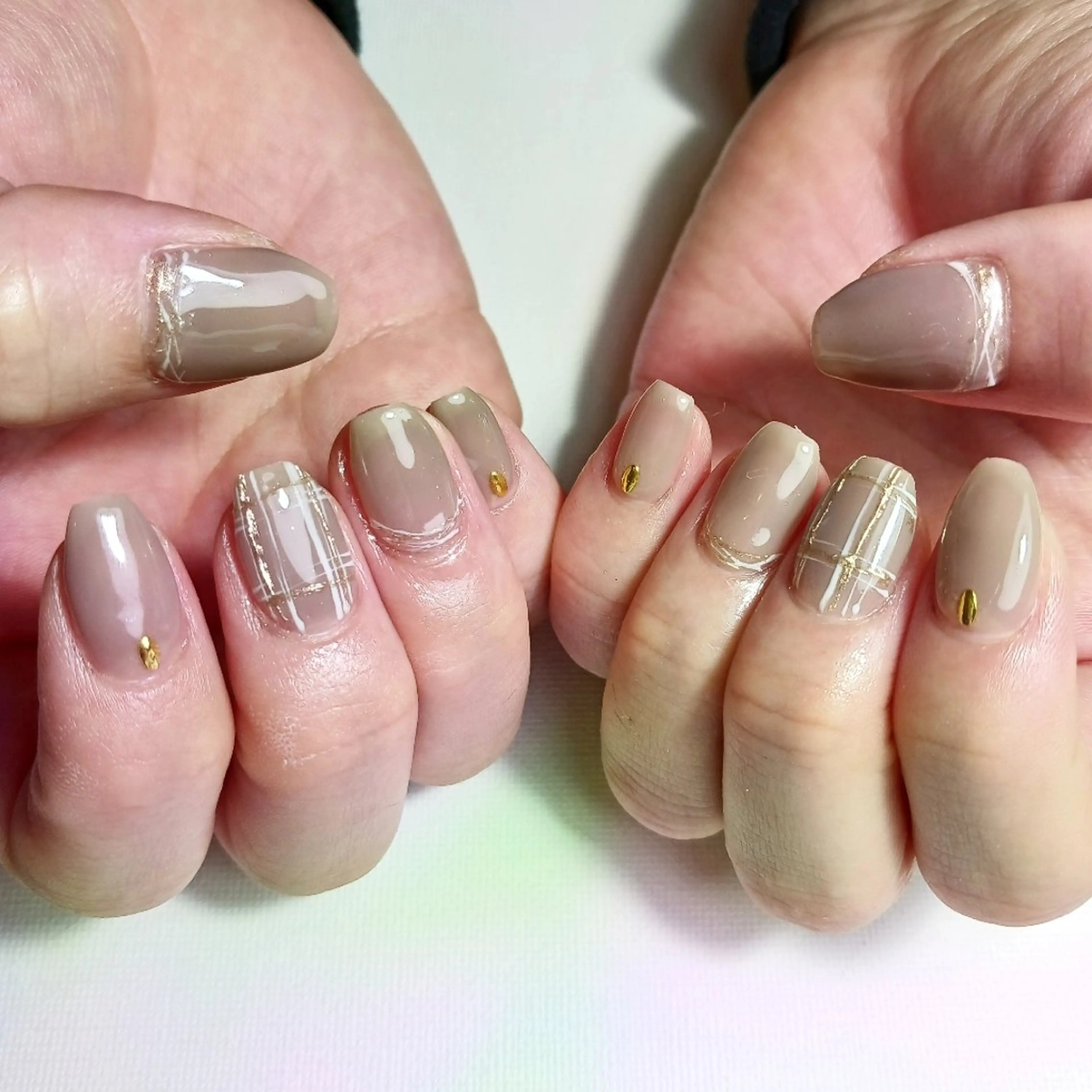 ネイル ジェルネイル 持ち込み 冬ネイル ハンドネイル owlnail /持込みデザイン専門のネイルデザイン