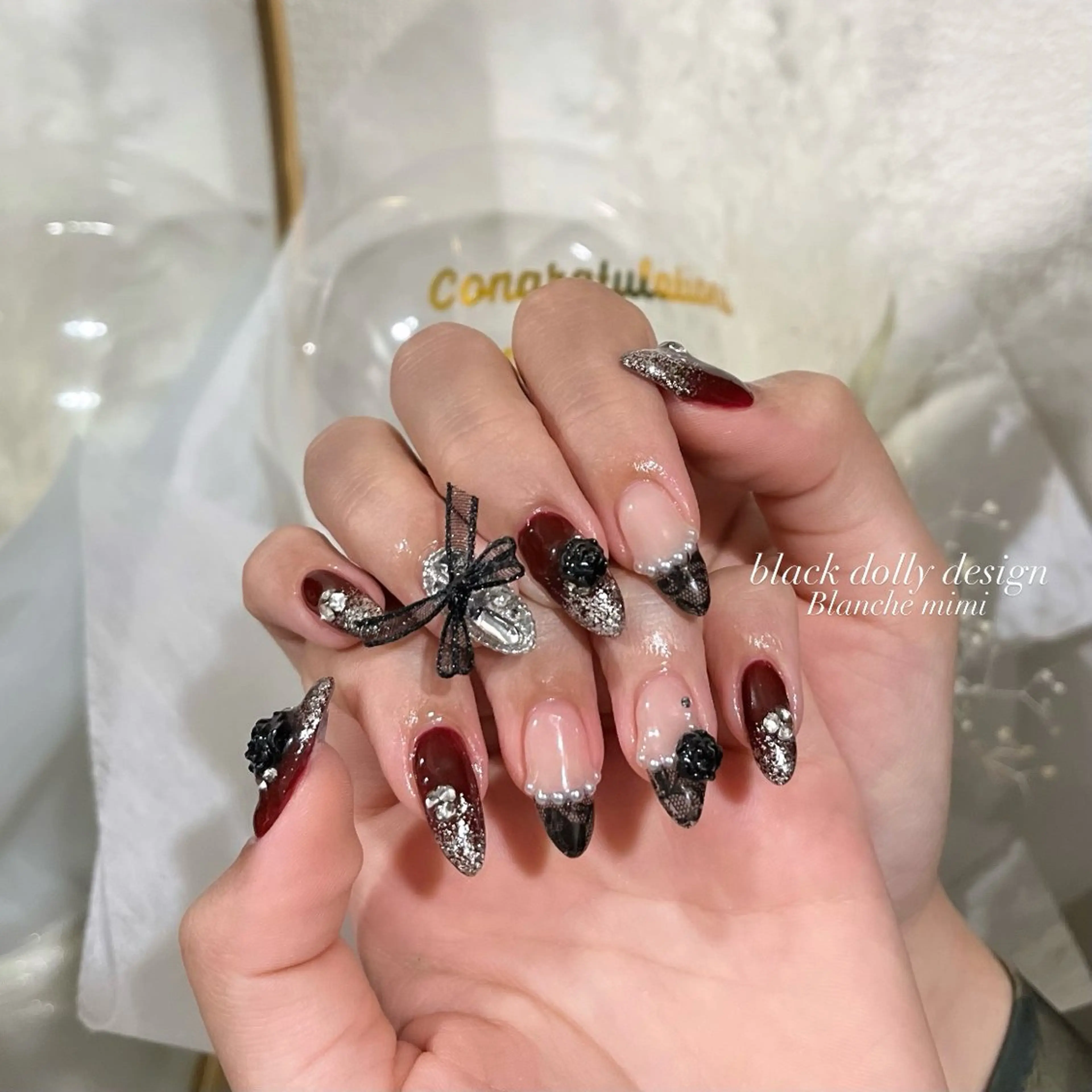ネイル ハンドネイル Blanche mimi.u_aのネイルデザイン