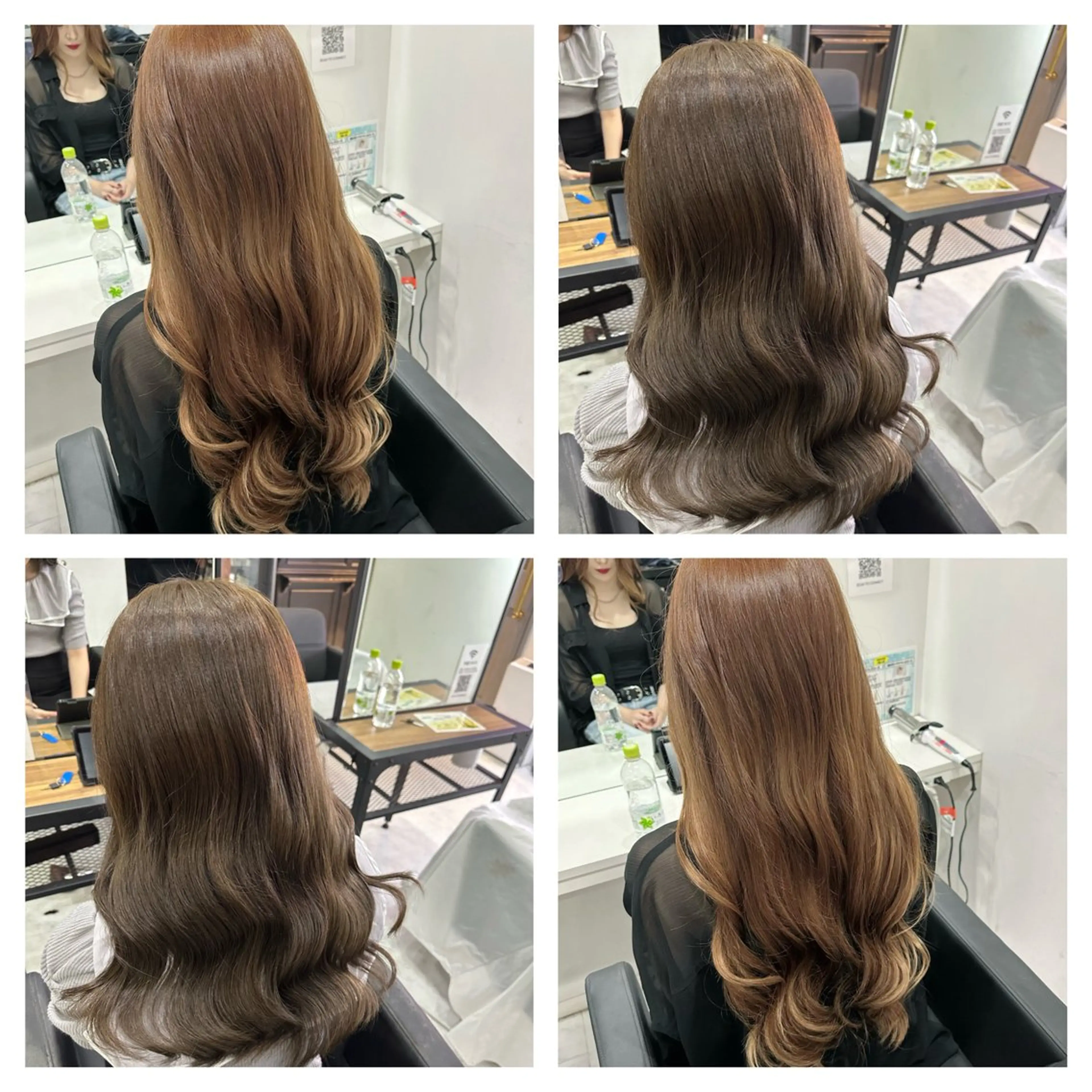 セミロング カラー ヘアアレンジ 🎀推し活ヘアー🎀 Yuuna🐰💖のヘアスタイル