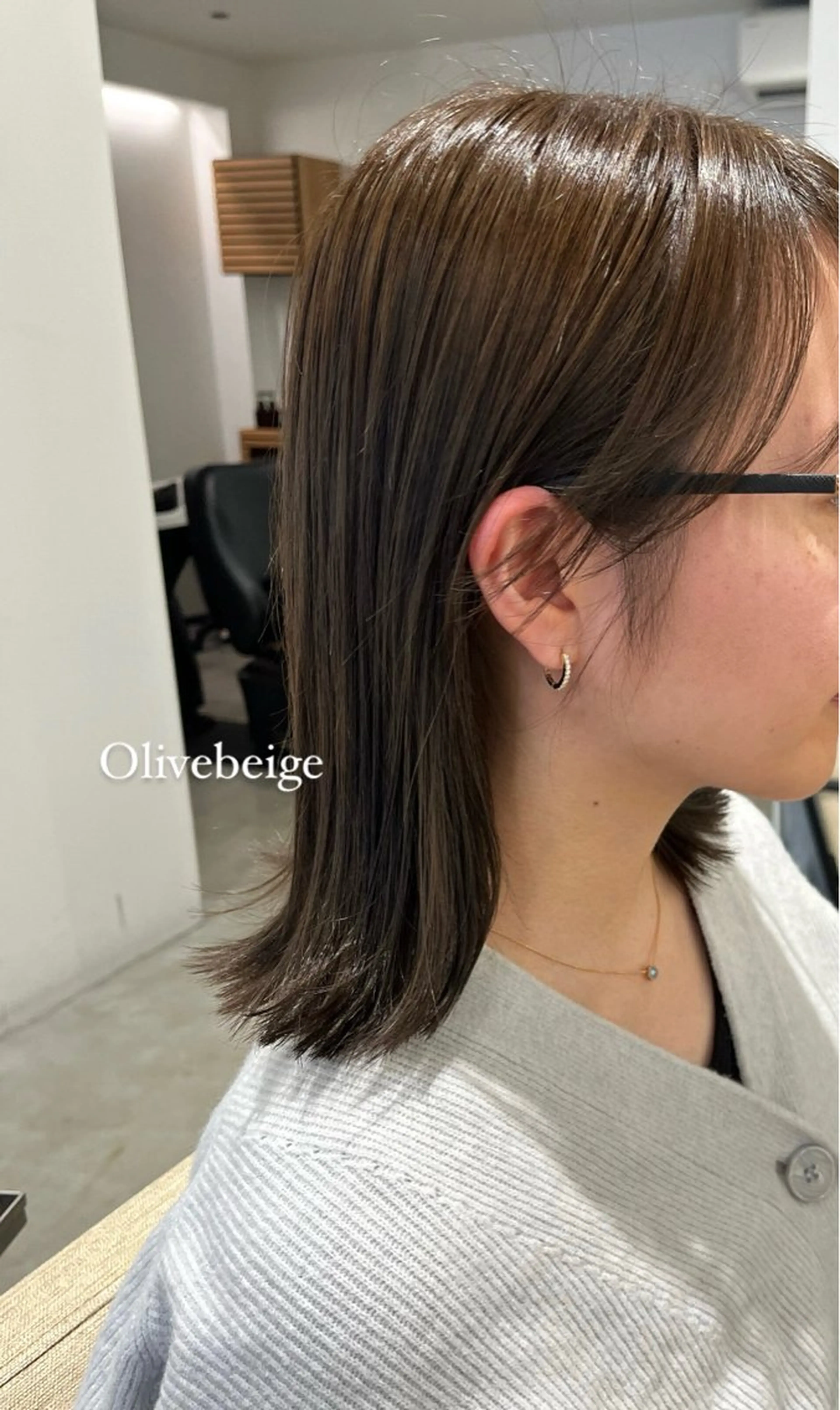 ミディアム カラー murai airiのヘアスタイル