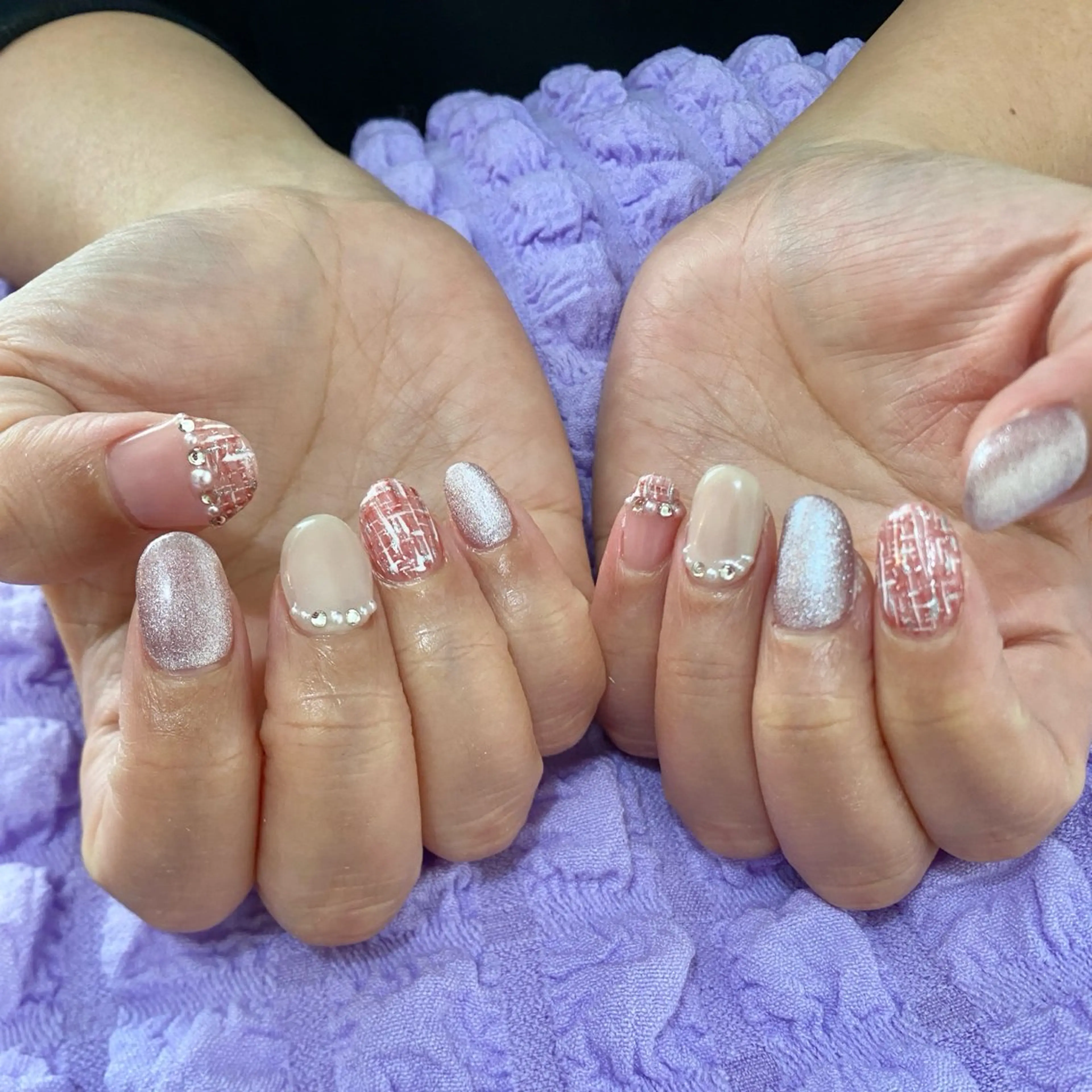 ネイル 持ち込み VIBLISS福岡 tomokoのネイルデザイン