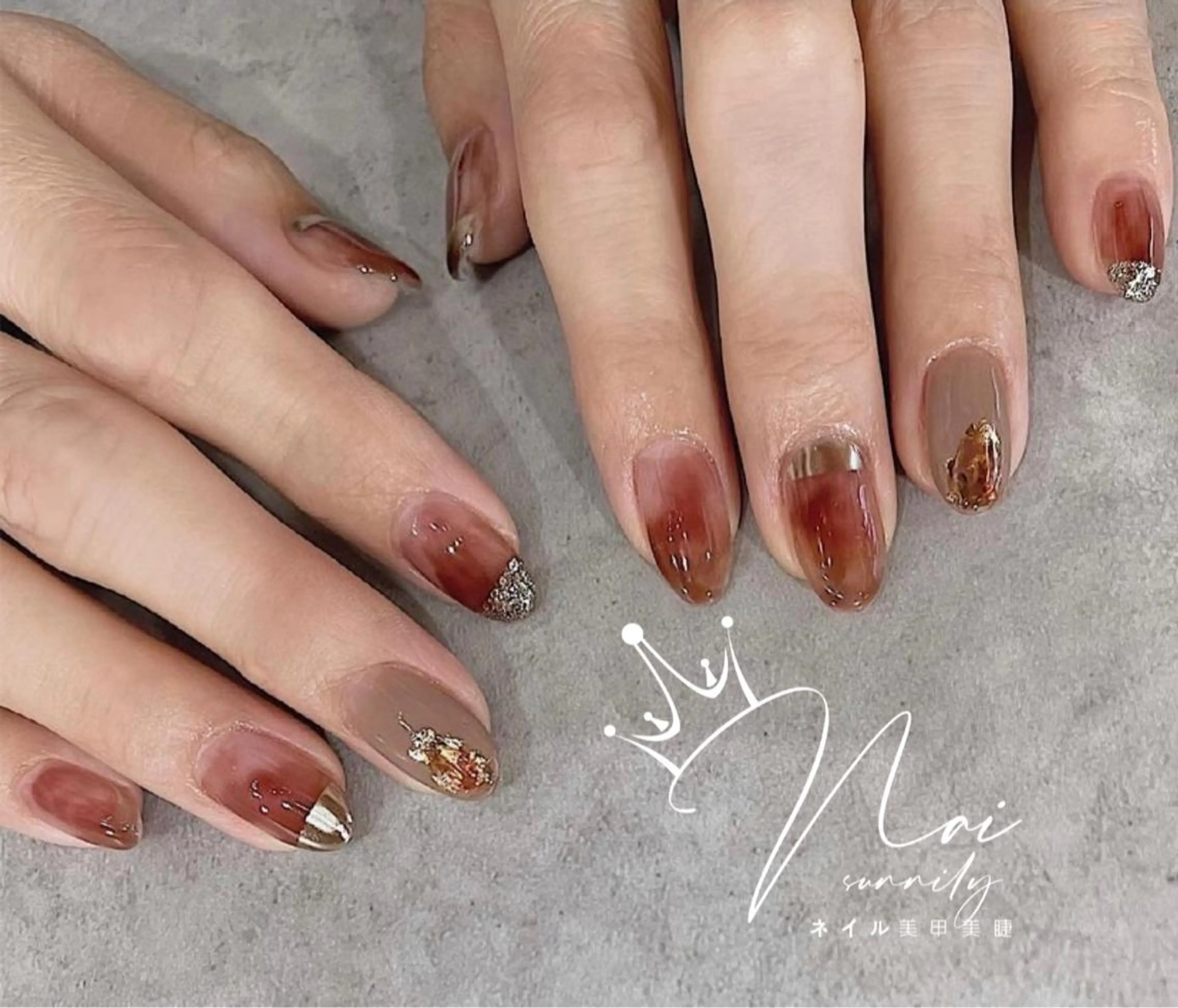 ネイル 長さだし専門店 M2　rikaのネイルデザイン