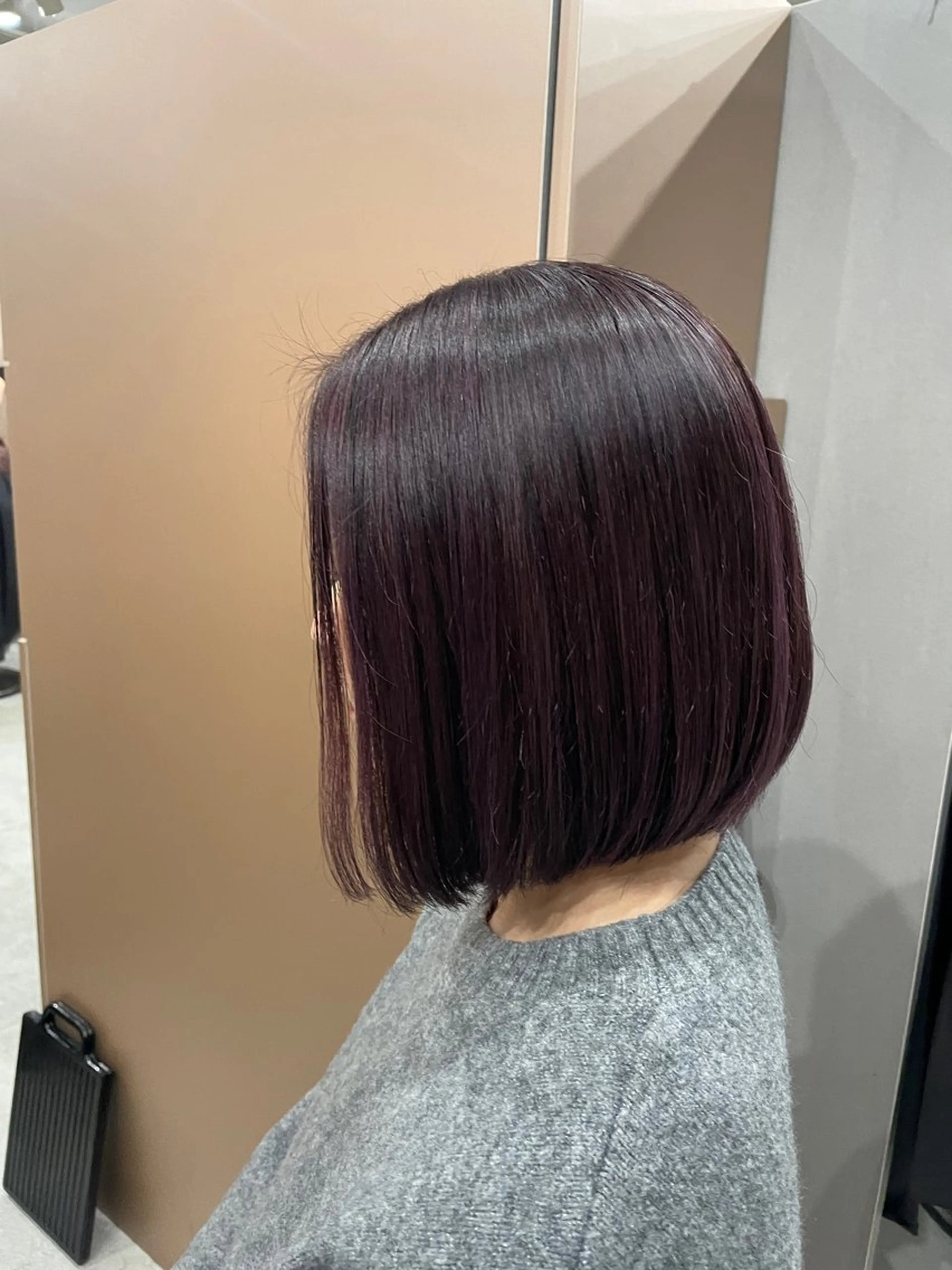 ミディアム カラー カット ヘアカラー トリートメント 表参道🌿赤み消し カラー/チナツのヘアスタイル