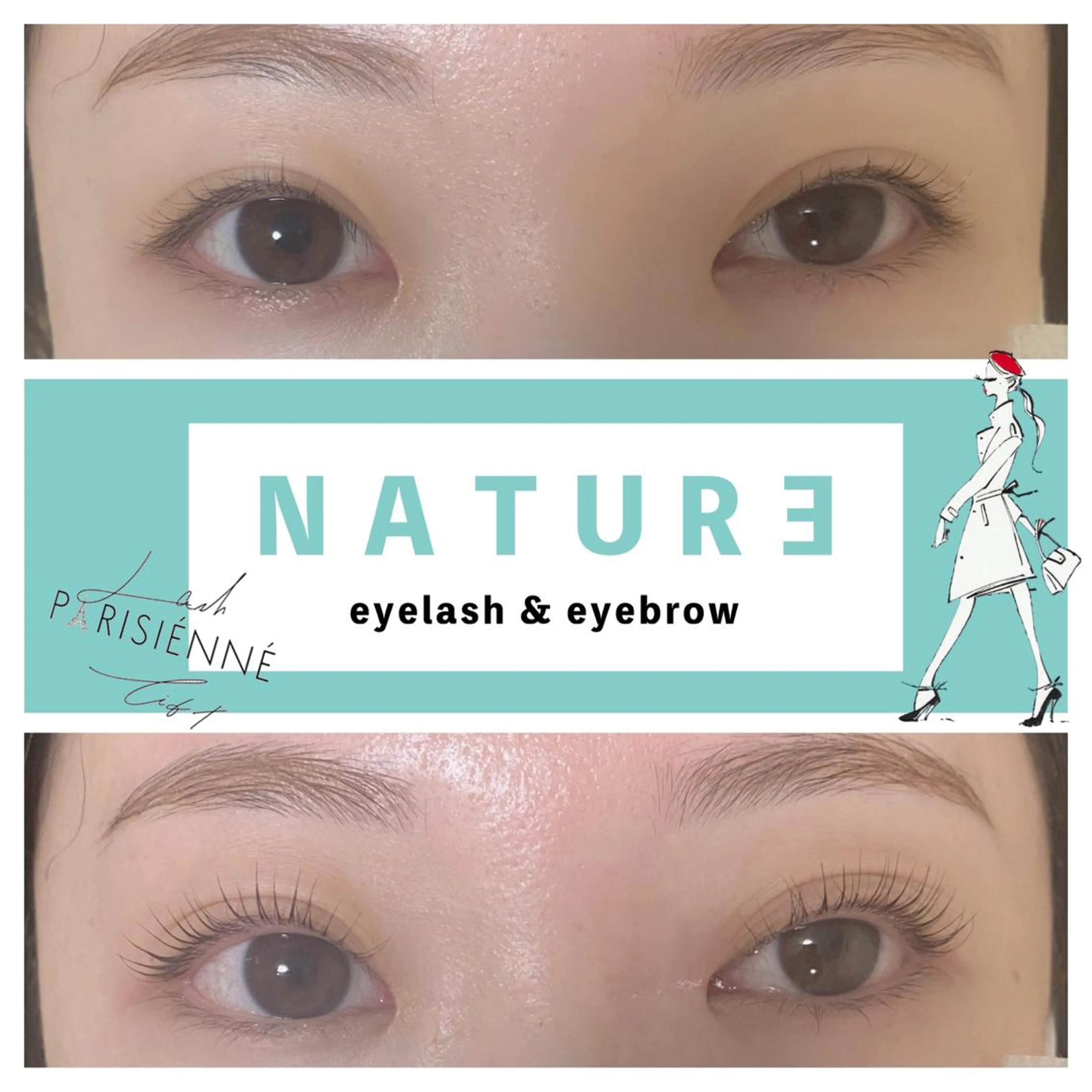 マツエク・マツパ NATURE MIYUのマツエク・マツパデザイン