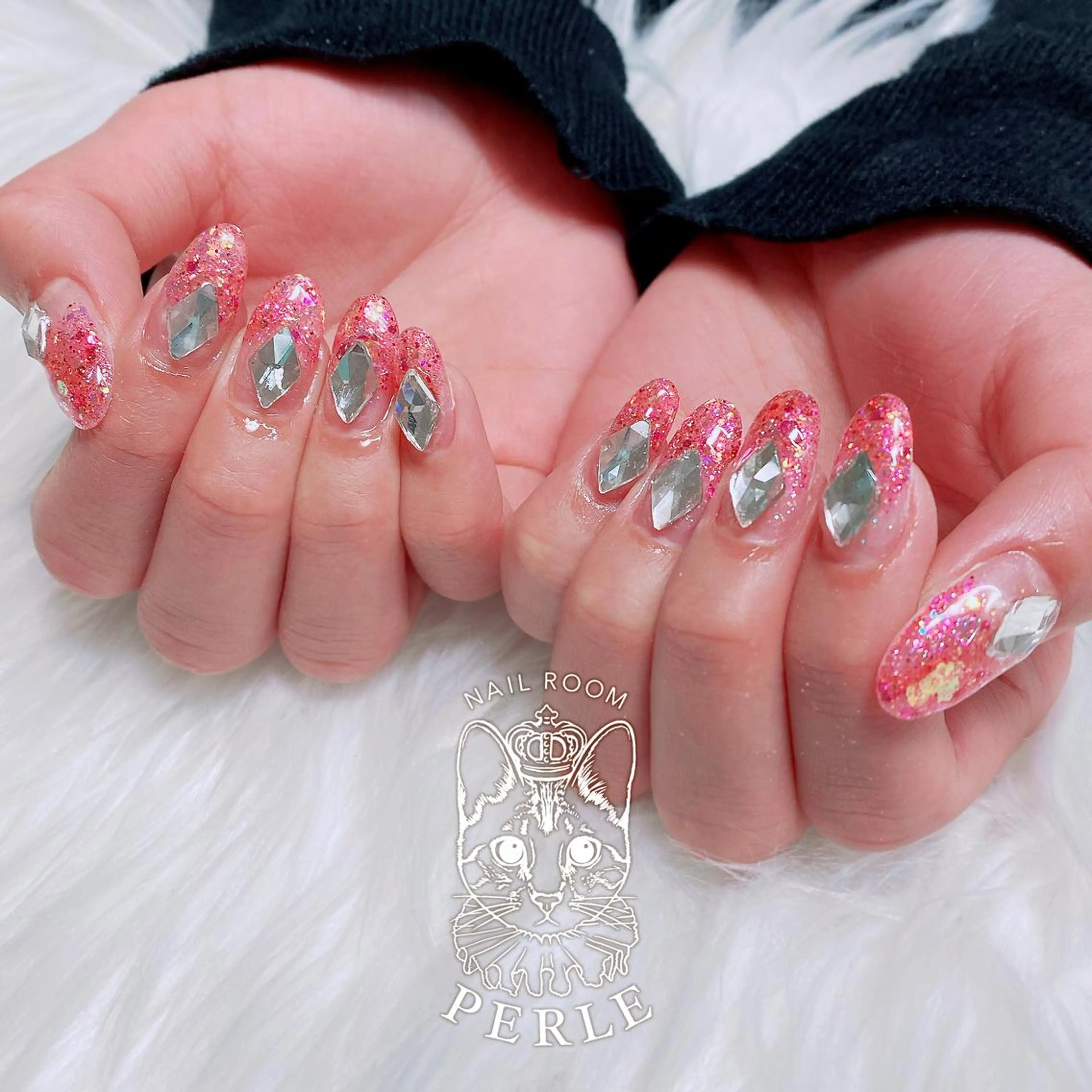 ネイル ハンドネイル nail room Perleのネイルデザイン