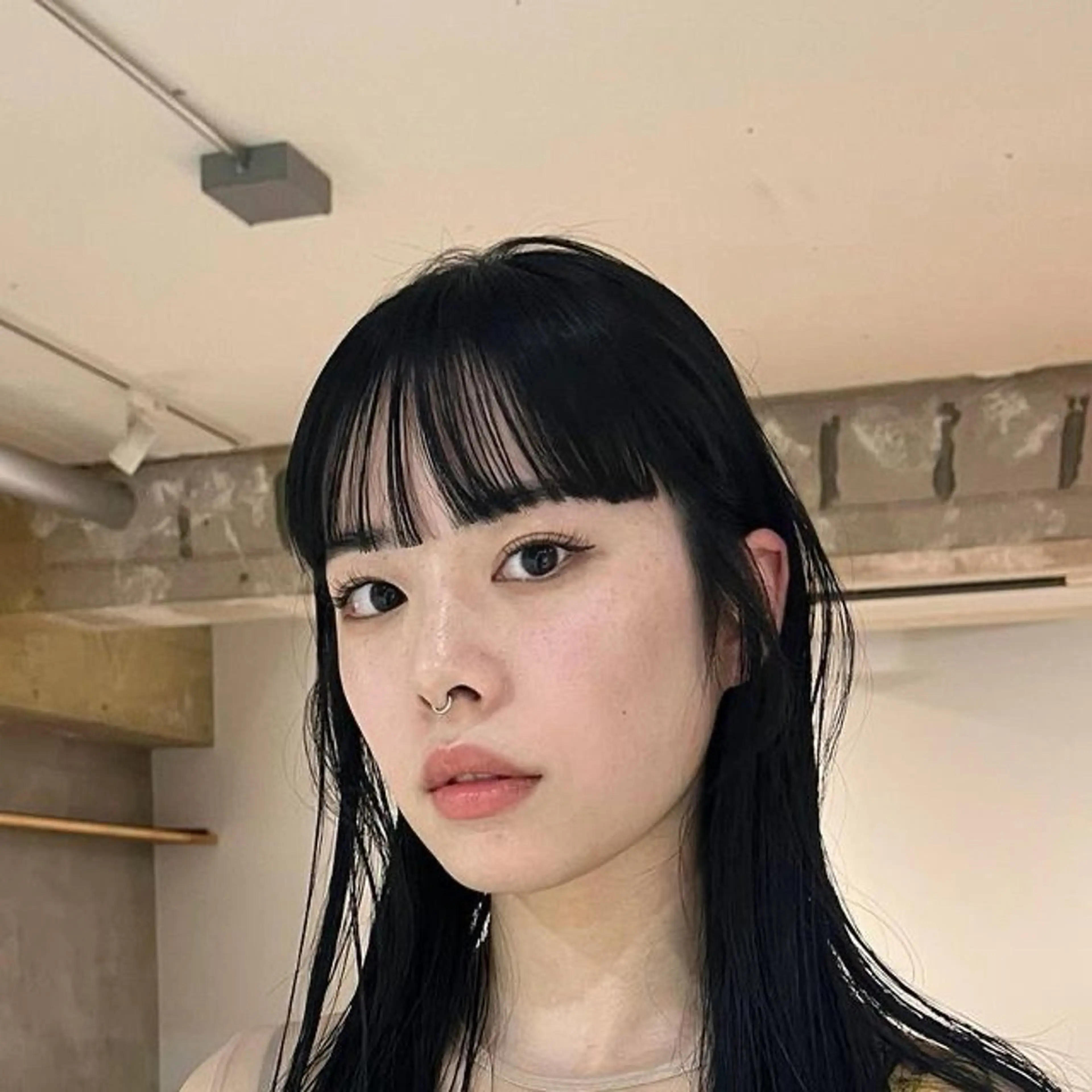 ミディアム カット無料内田 海香のヘアスタイル