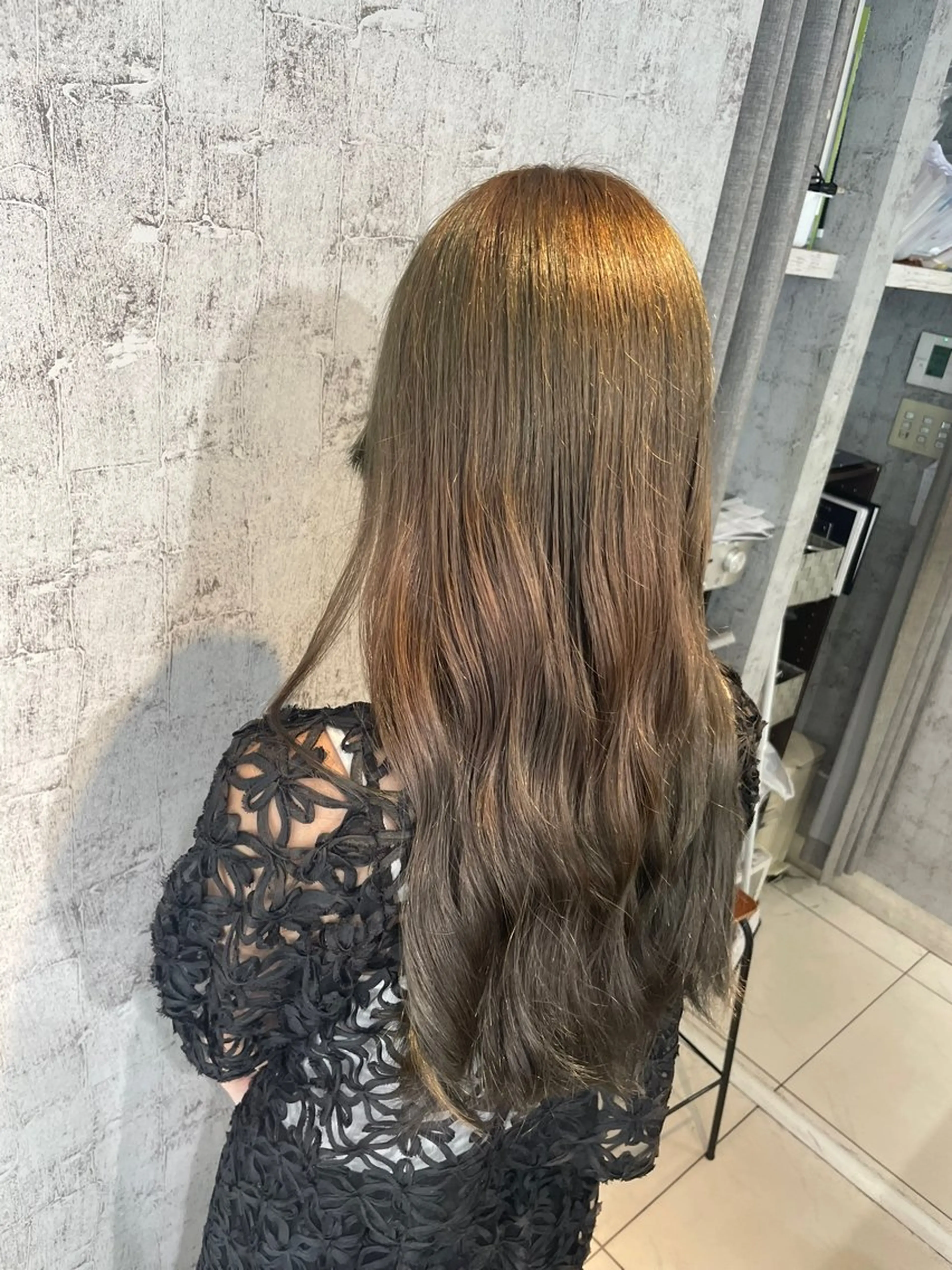 ロング カラー 🇰🇷失敗履歴再生 髪質改善七星🇰🇷のヘアスタイル