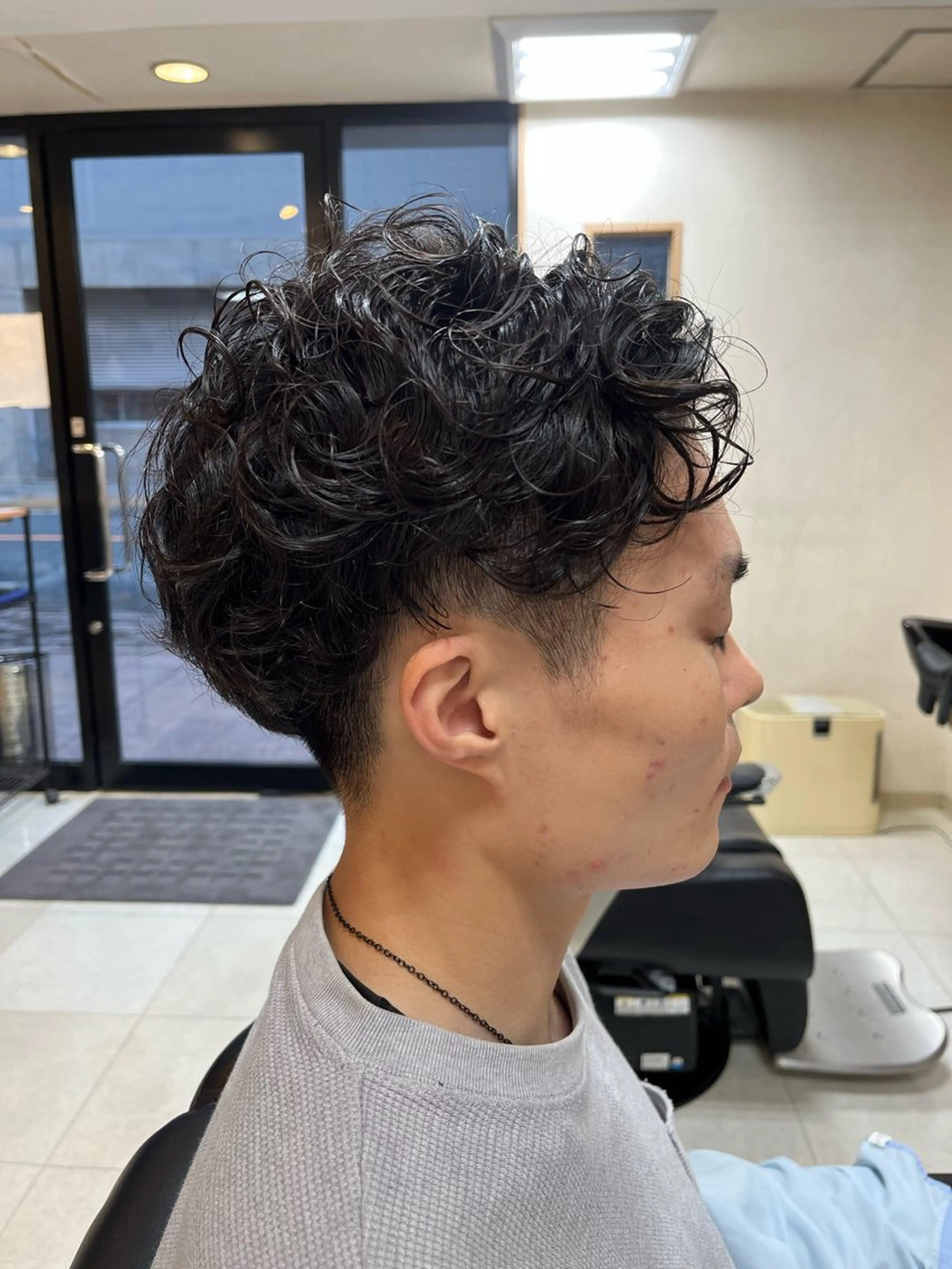 パーマ メンズ カット パーマ ✂︎men's hair✂︎立石亮のヘアスタイル