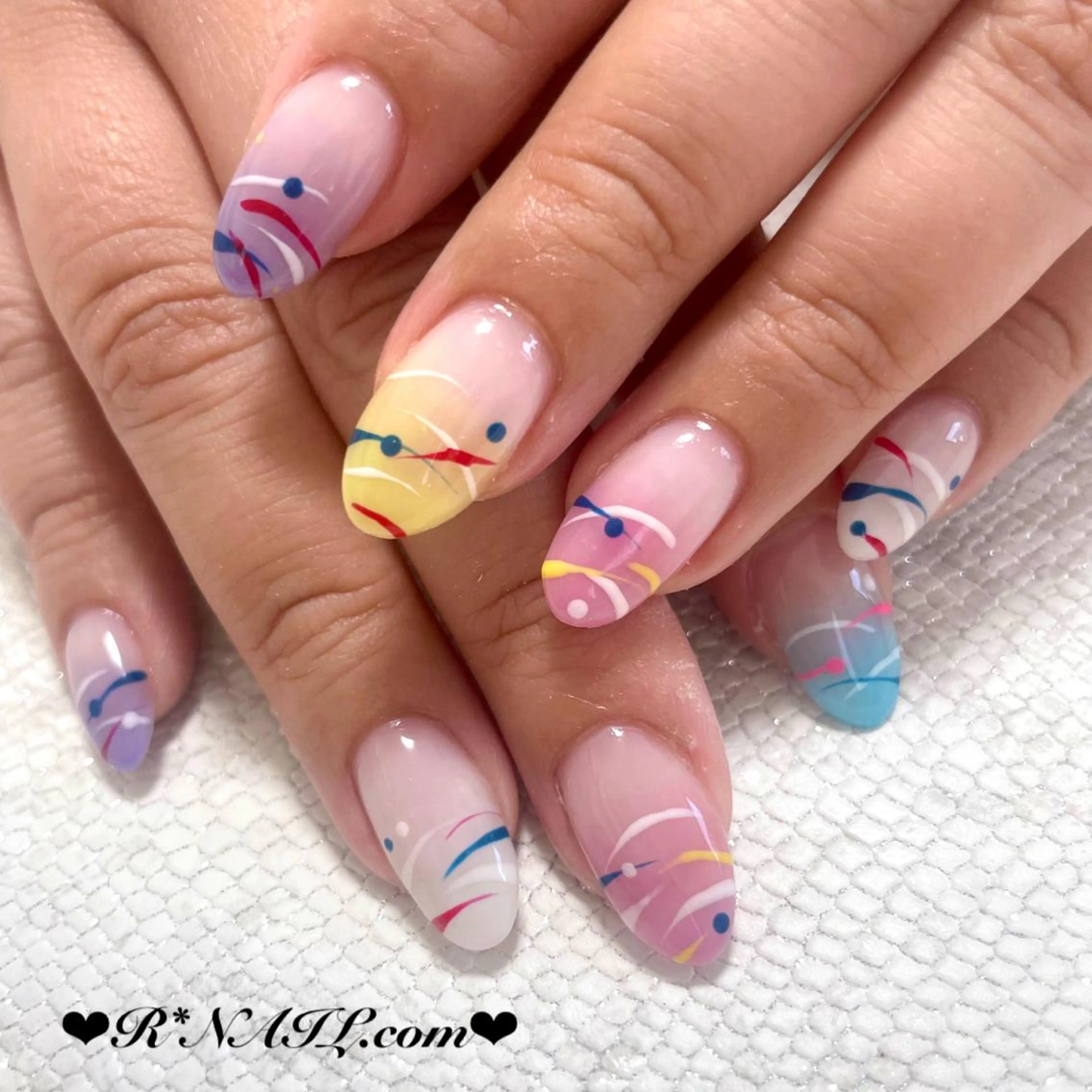 ネイル ヨーヨーネイル ハンドネイル R*NAIL .comのネイルデザイン