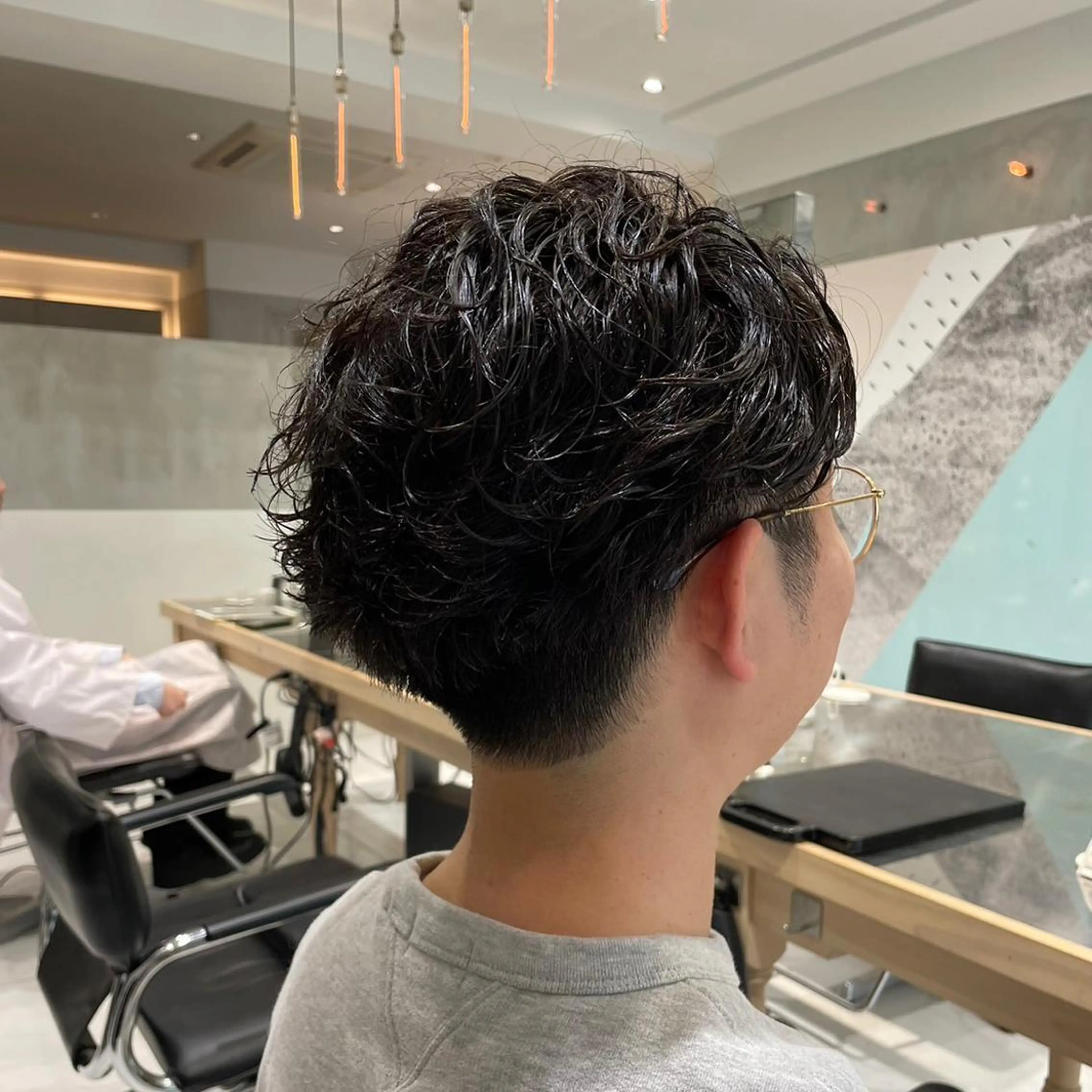 パーマ メンズ 艶感/ナチュラル 🌿マアヤのヘアスタイル