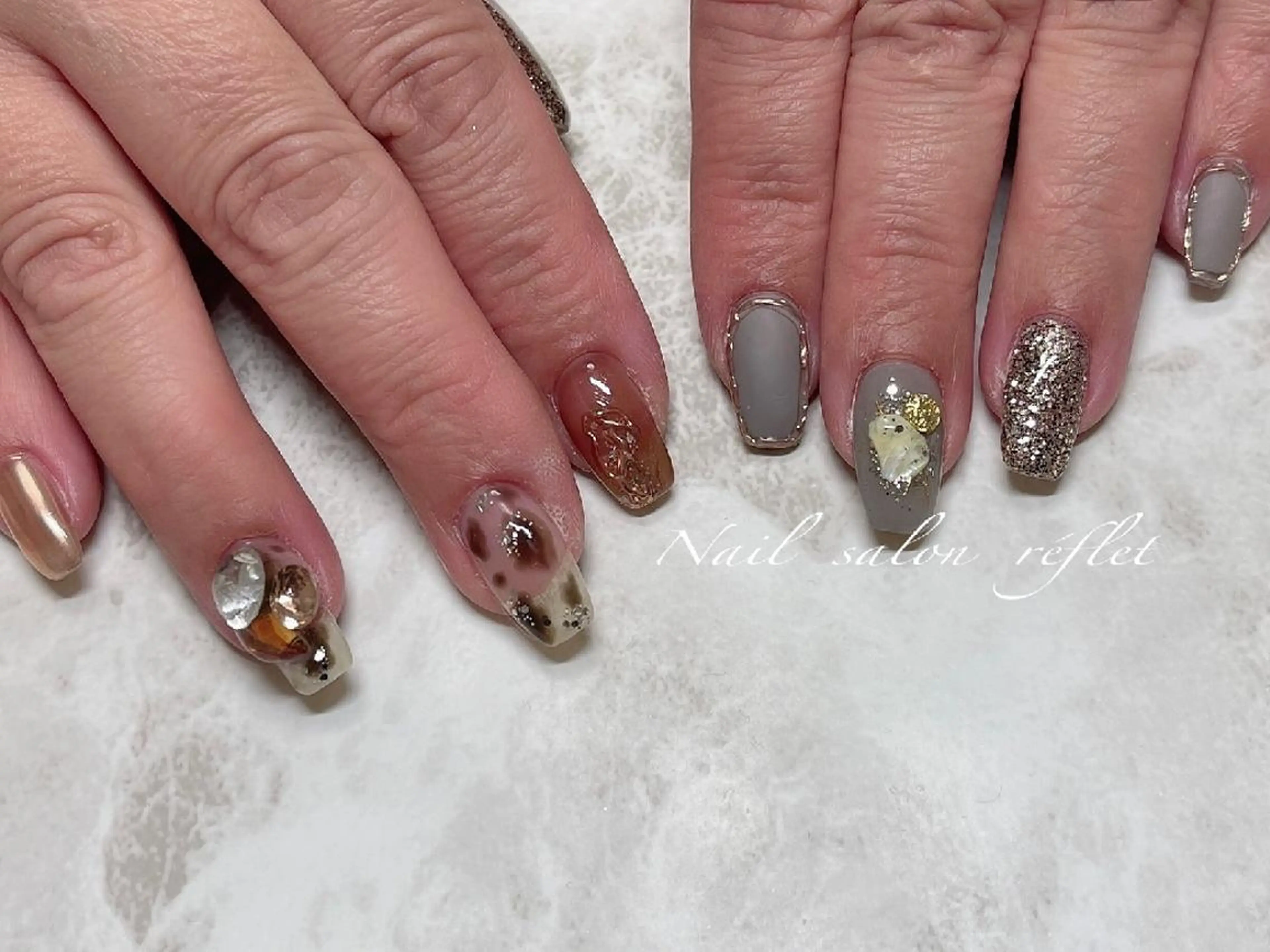 ネイル ハンドネイル Nailsalon Lebelのネイルデザイン