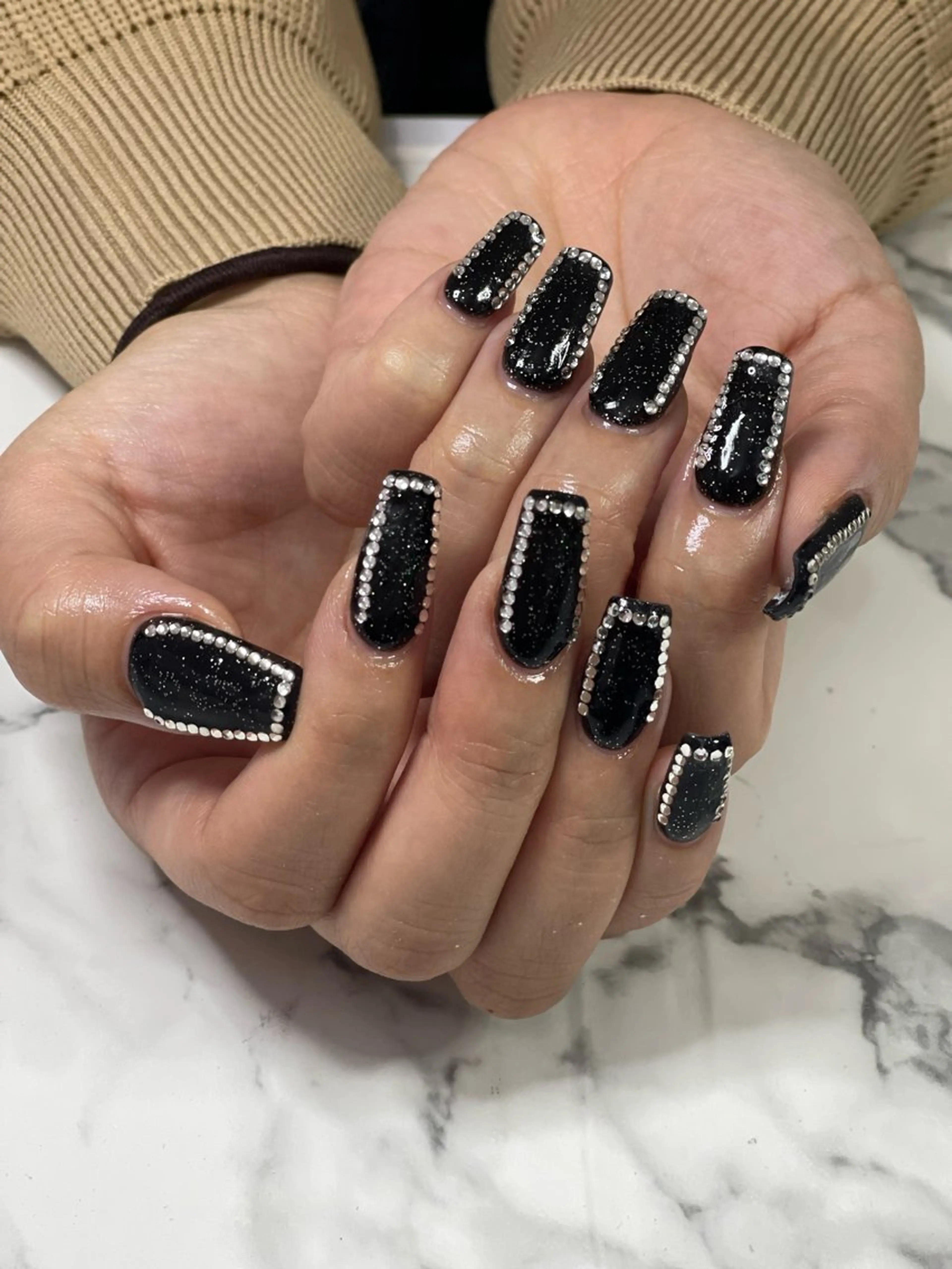 ネイル 長さ出し RUARI RISAのネイルデザイン