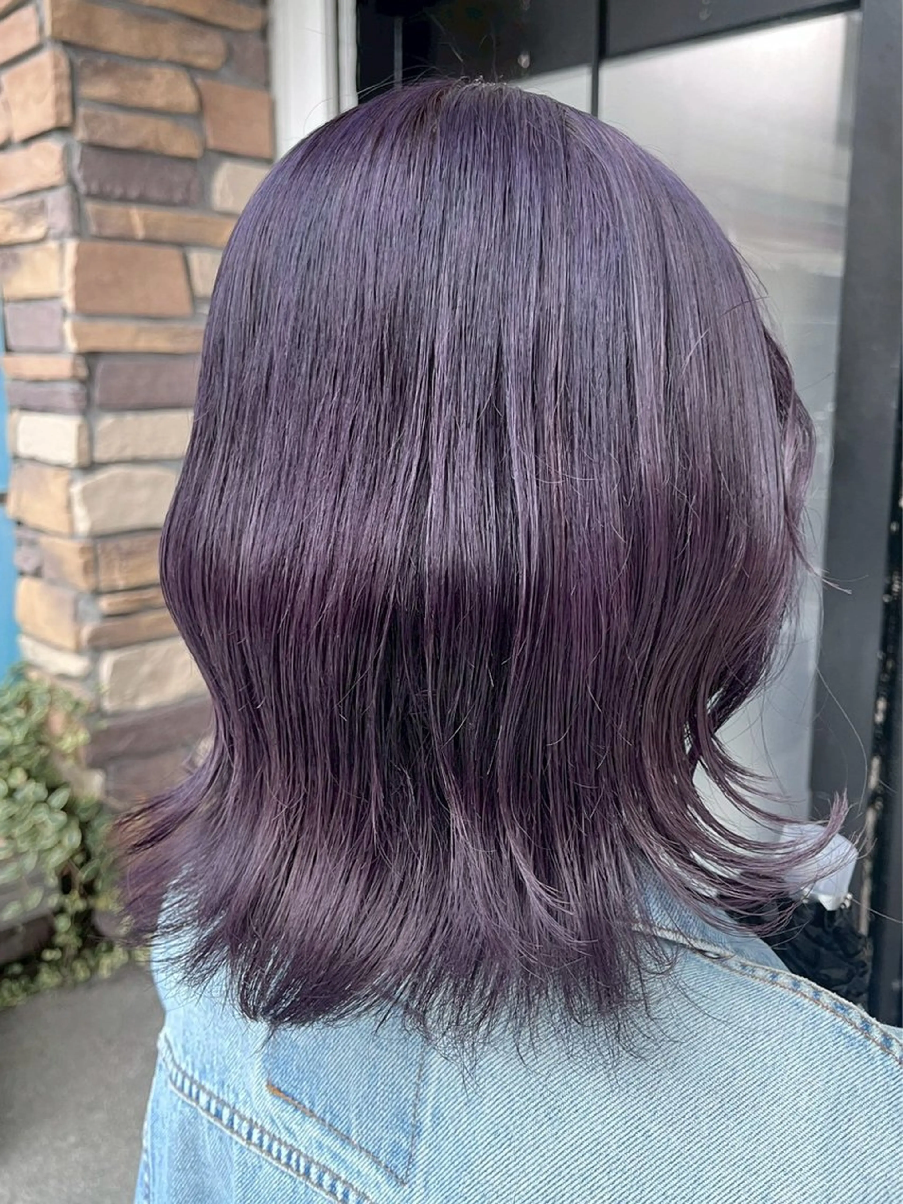 セミロング カラー カット ヘアカラー トリートメント ハイトーン/韓国風/ 艶髪/吉祥寺のヘアスタイル