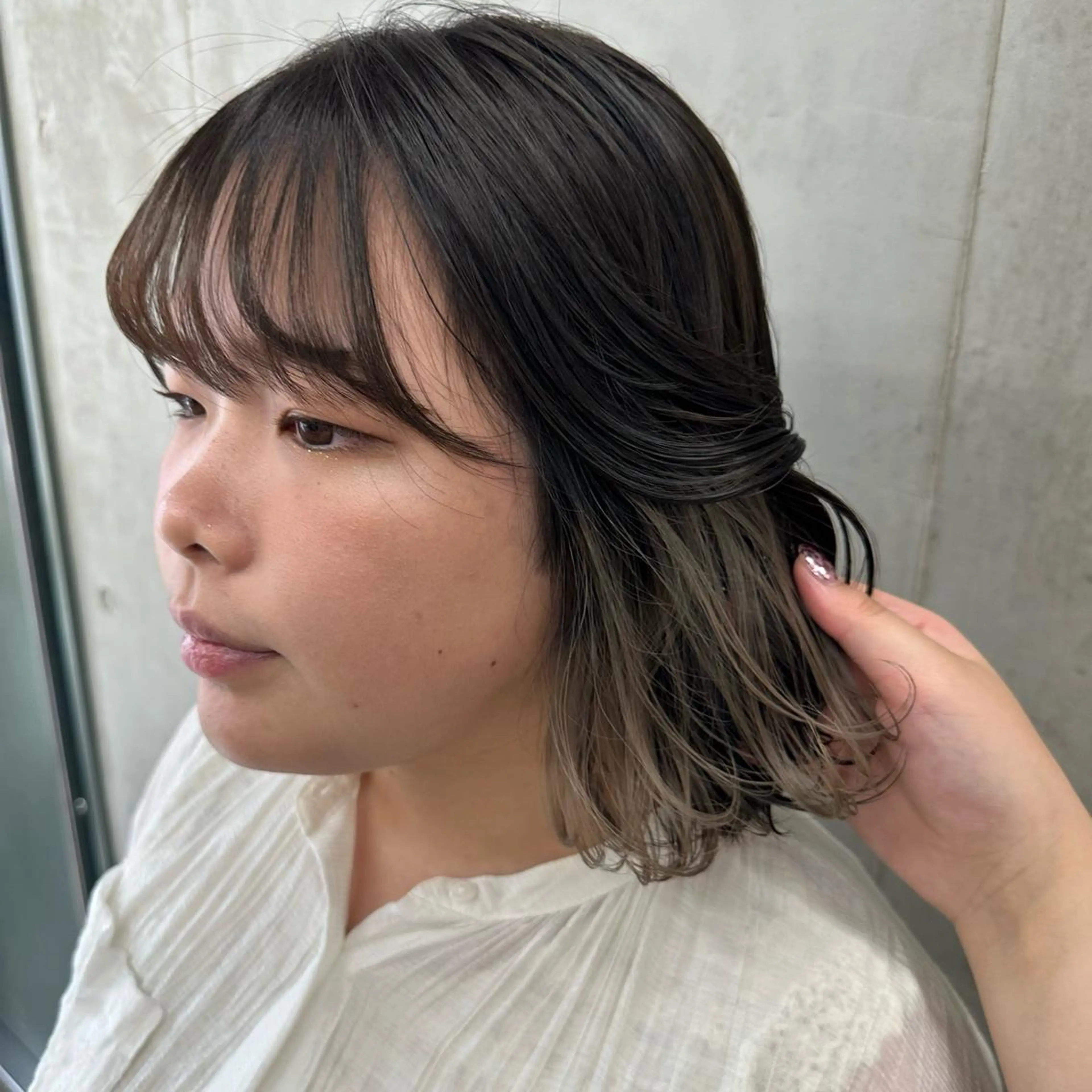 ショート カラー グレージュ オリーブグレージュ オリーブグレー カットモデル募集中 ／HARUKA🎀のヘアスタイル