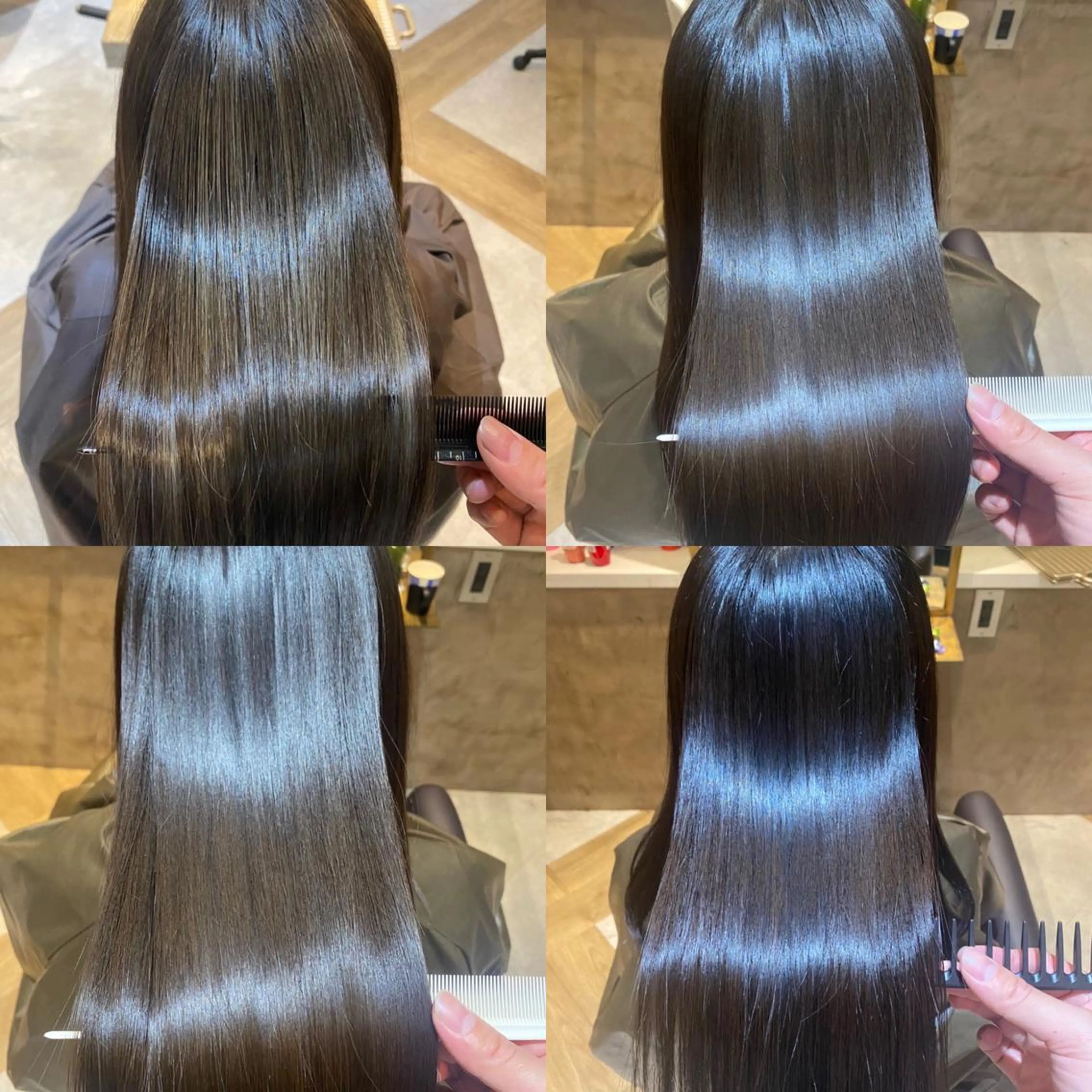 セミロング カット ヘアカラー トリートメント ヘッドスパ 成川 陽介のヘアスタイル