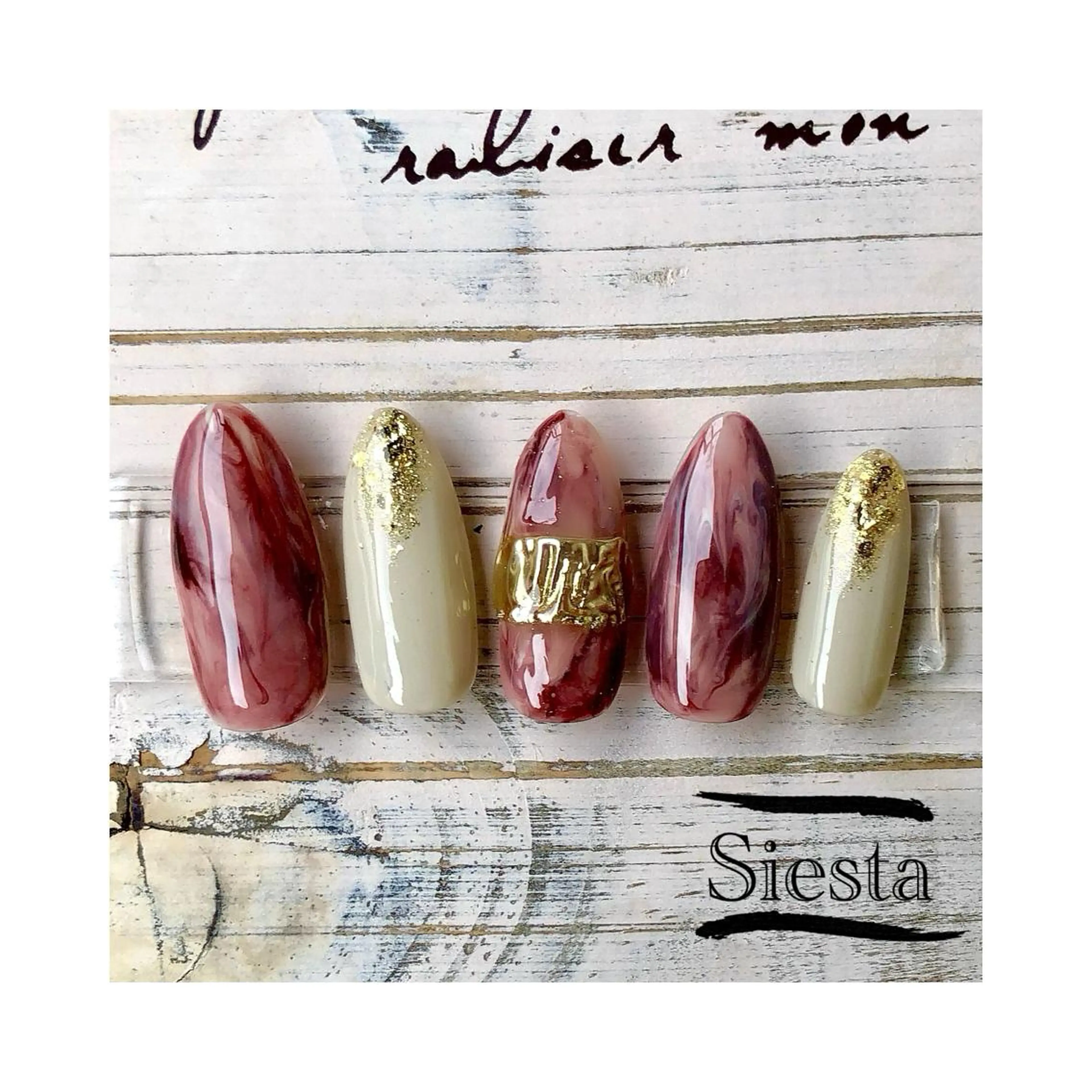 ネイル ハンドネイル Siesta 🌹のネイルデザイン