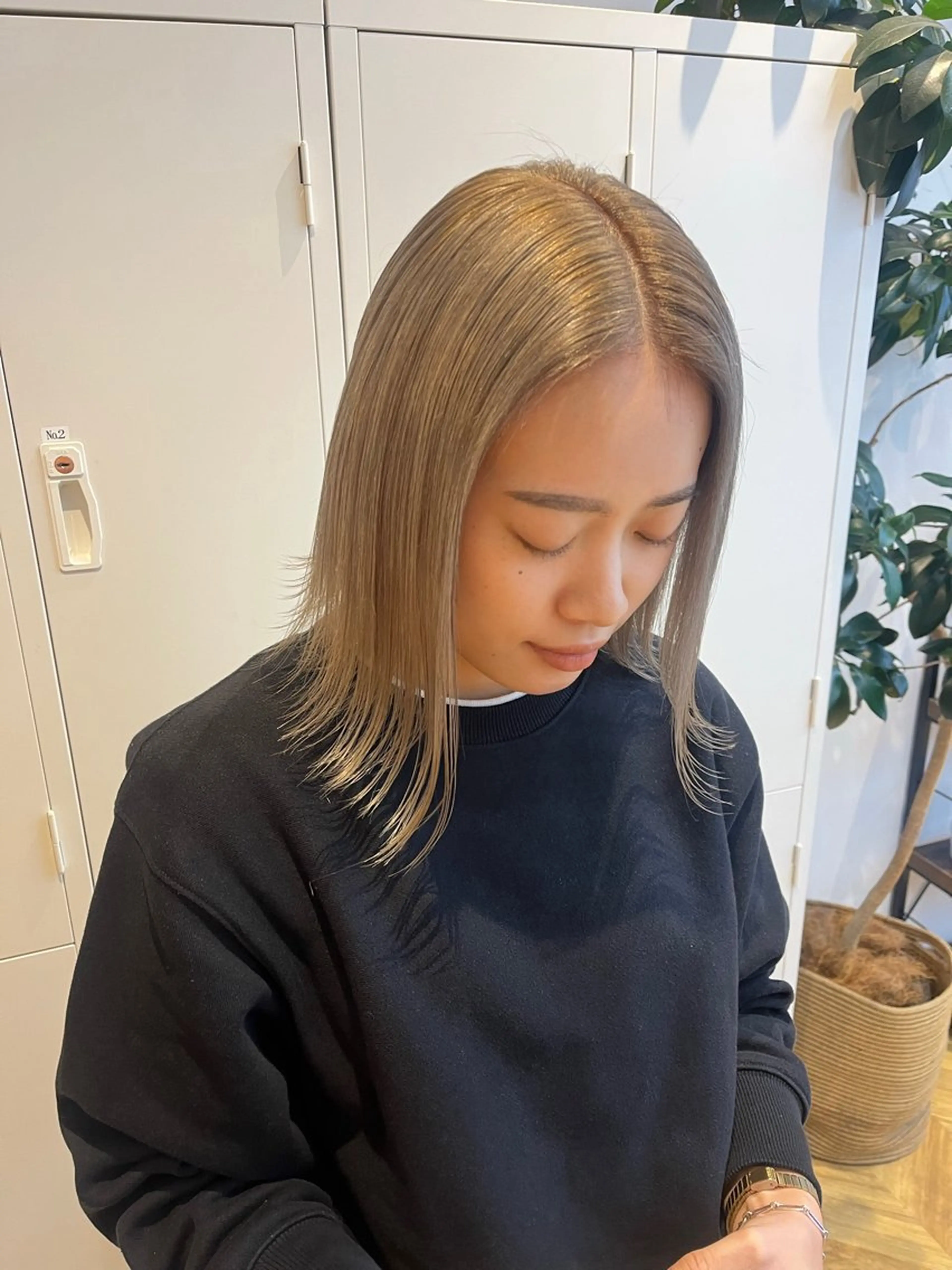 カラー ヘアカラー 凜 (りん)のヘアスタイル