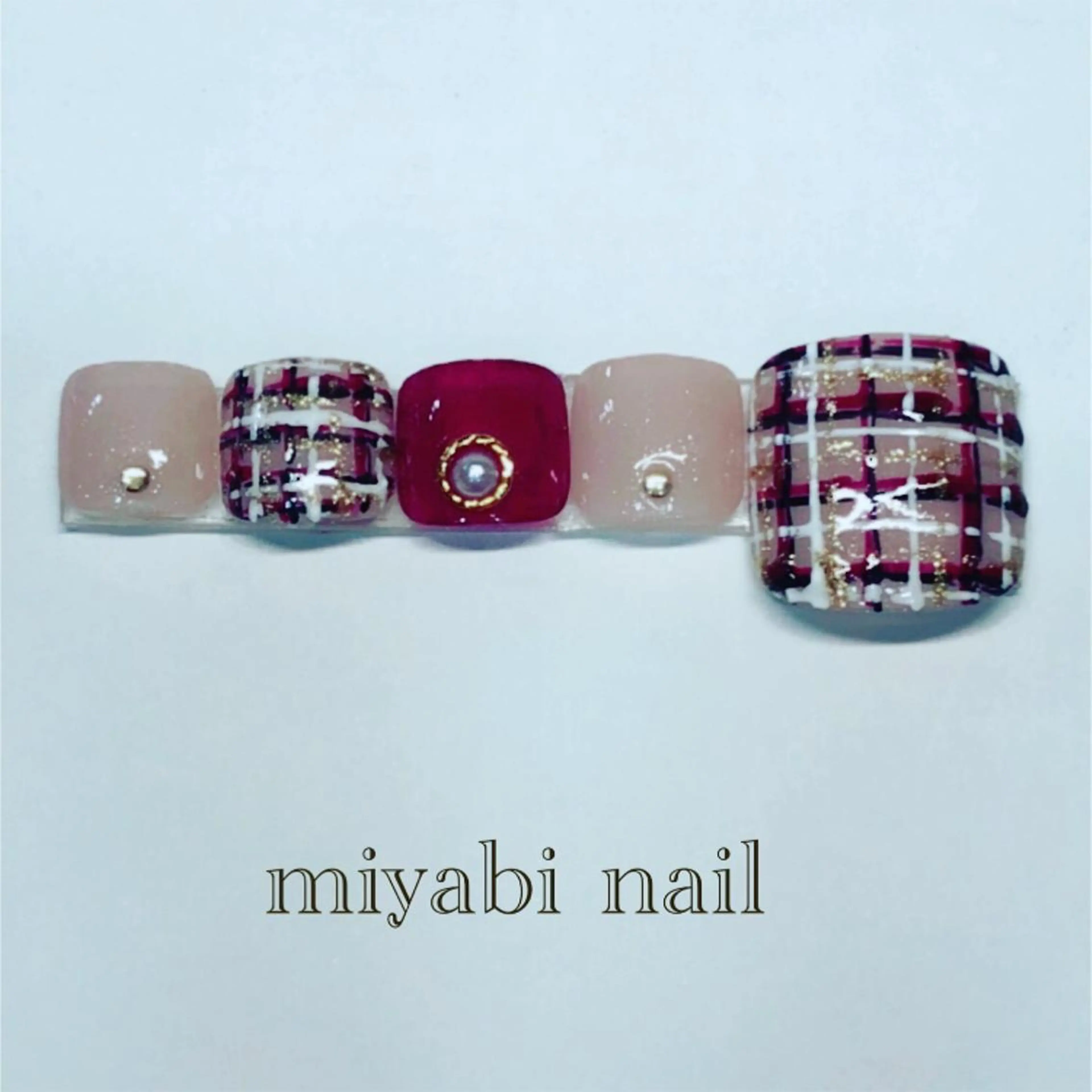 ネイル miyabi nail 桂川駅近くのネイルデザイン