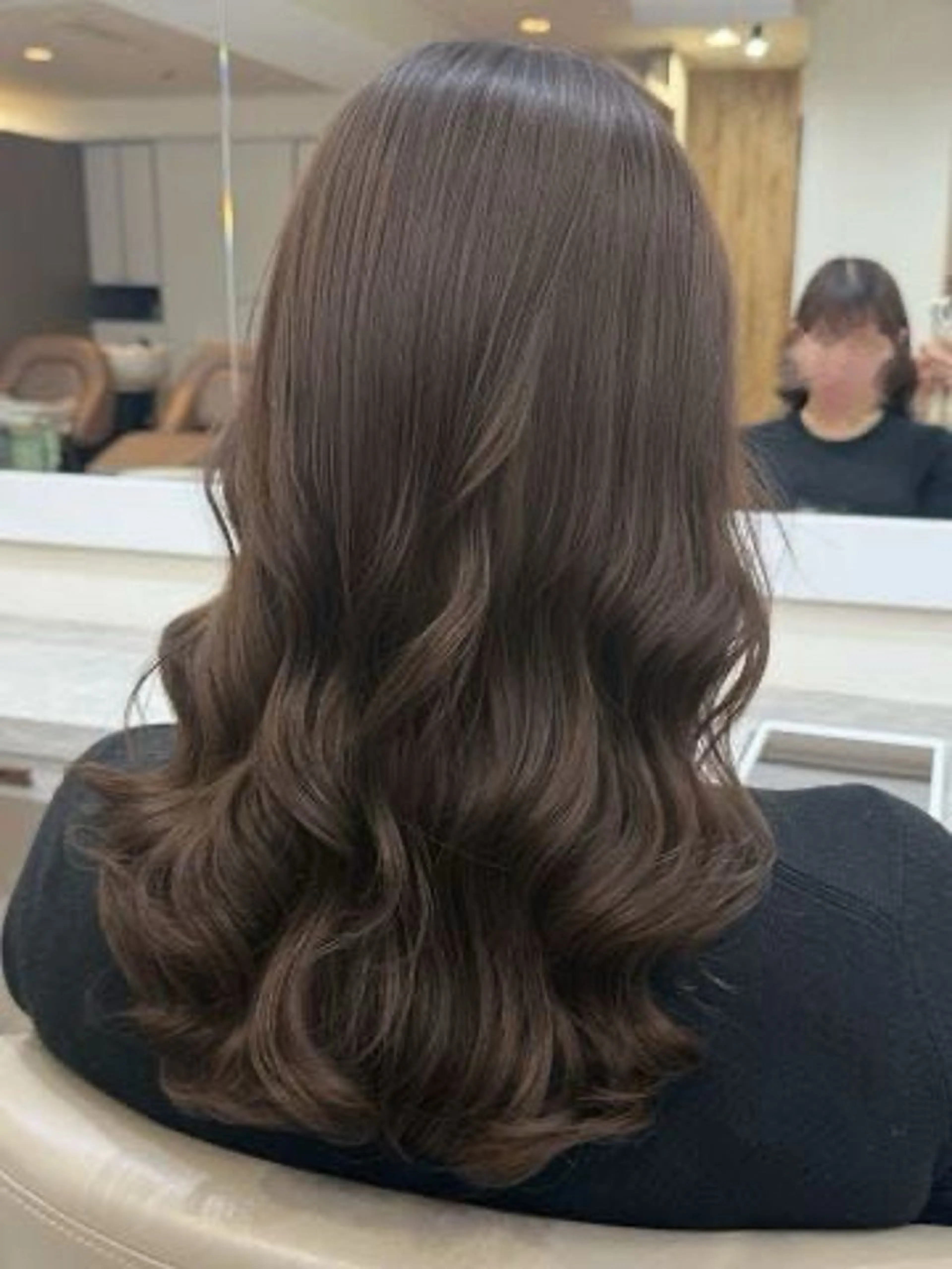 ロング カラー ナック梅田店 毛利 愛リタッチカラー募集のヘアスタイル