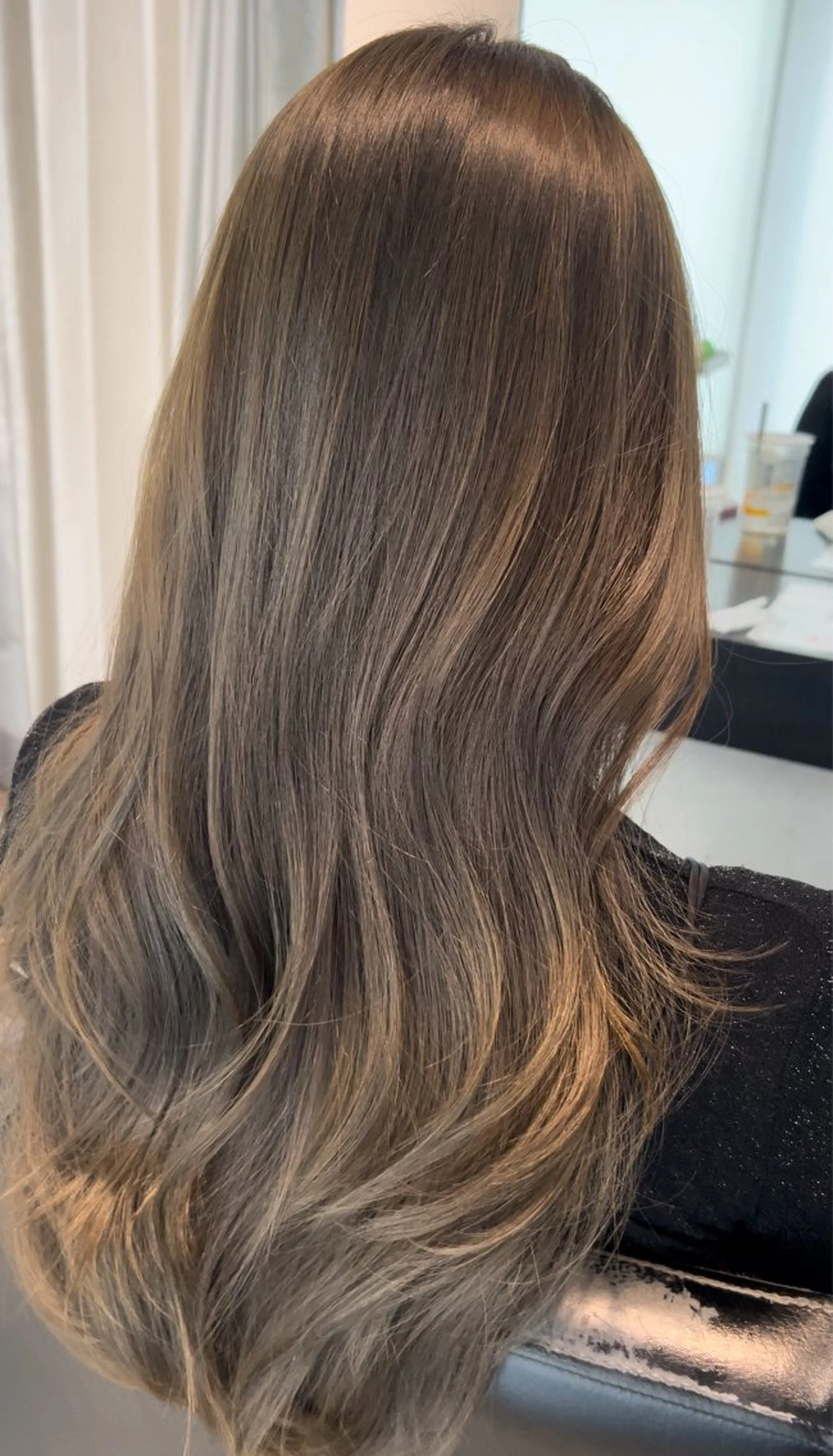 カラー ベージュカラー オリーブベージュ 二宮 陽太のヘアスタイル