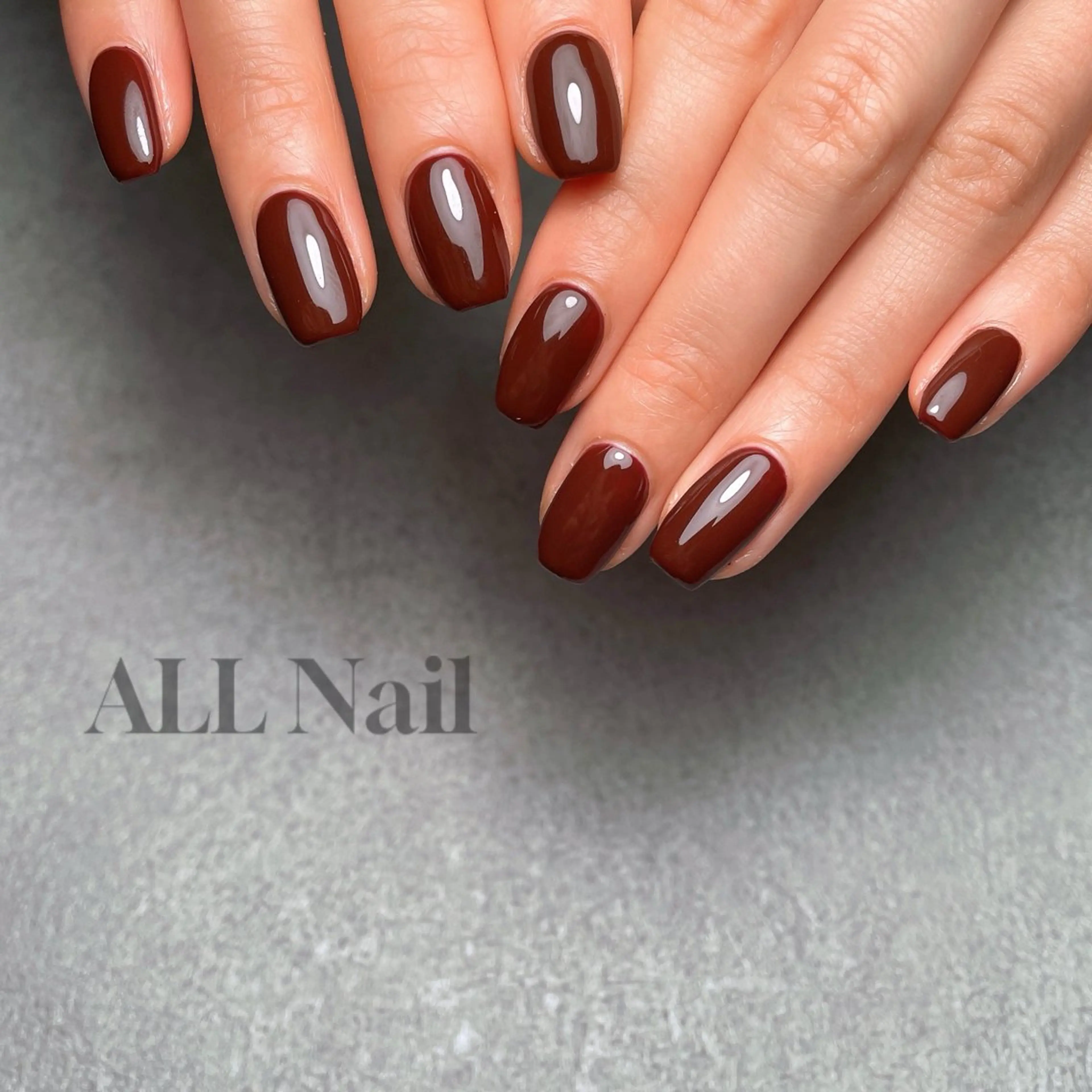 ネイル ボルドー ワンカラーネイル ALL Nail &whiteningのその他イメージ