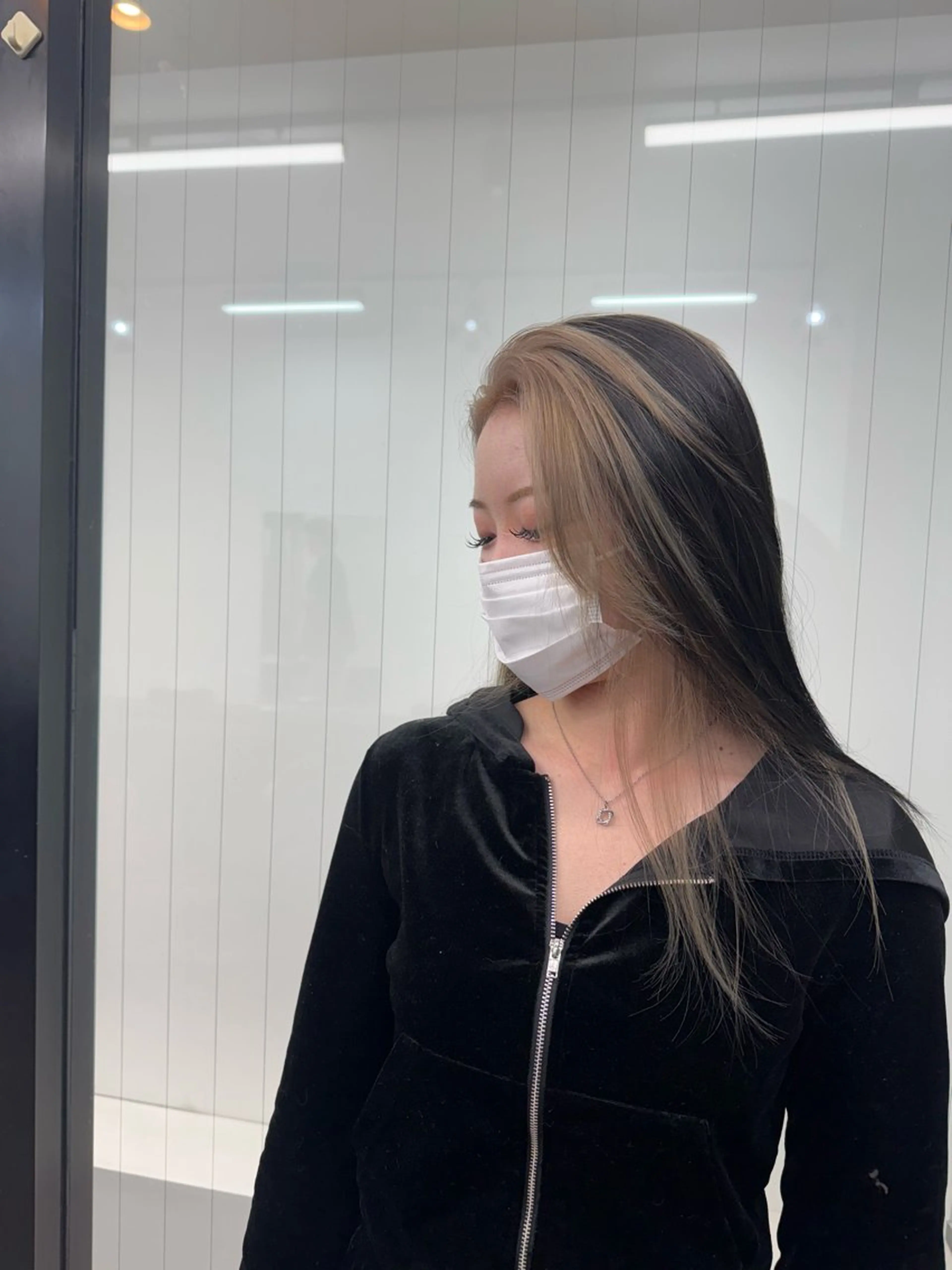 セミロング ミストバング 🫧La Mimi YUI🫧のヘアスタイル