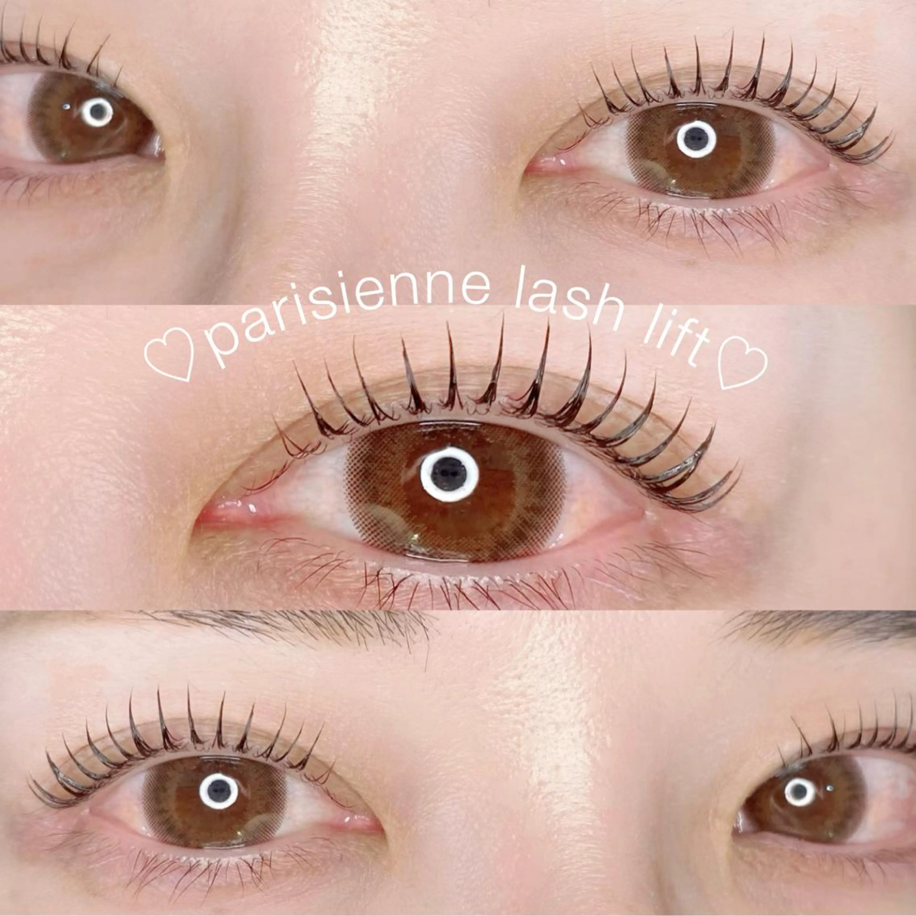 マツエク・マツパ パリジェンヌラッシュリフト マツパ olivia  瀬戸 ❤︎アンドヘルシーのマツエク・マツパデザイン