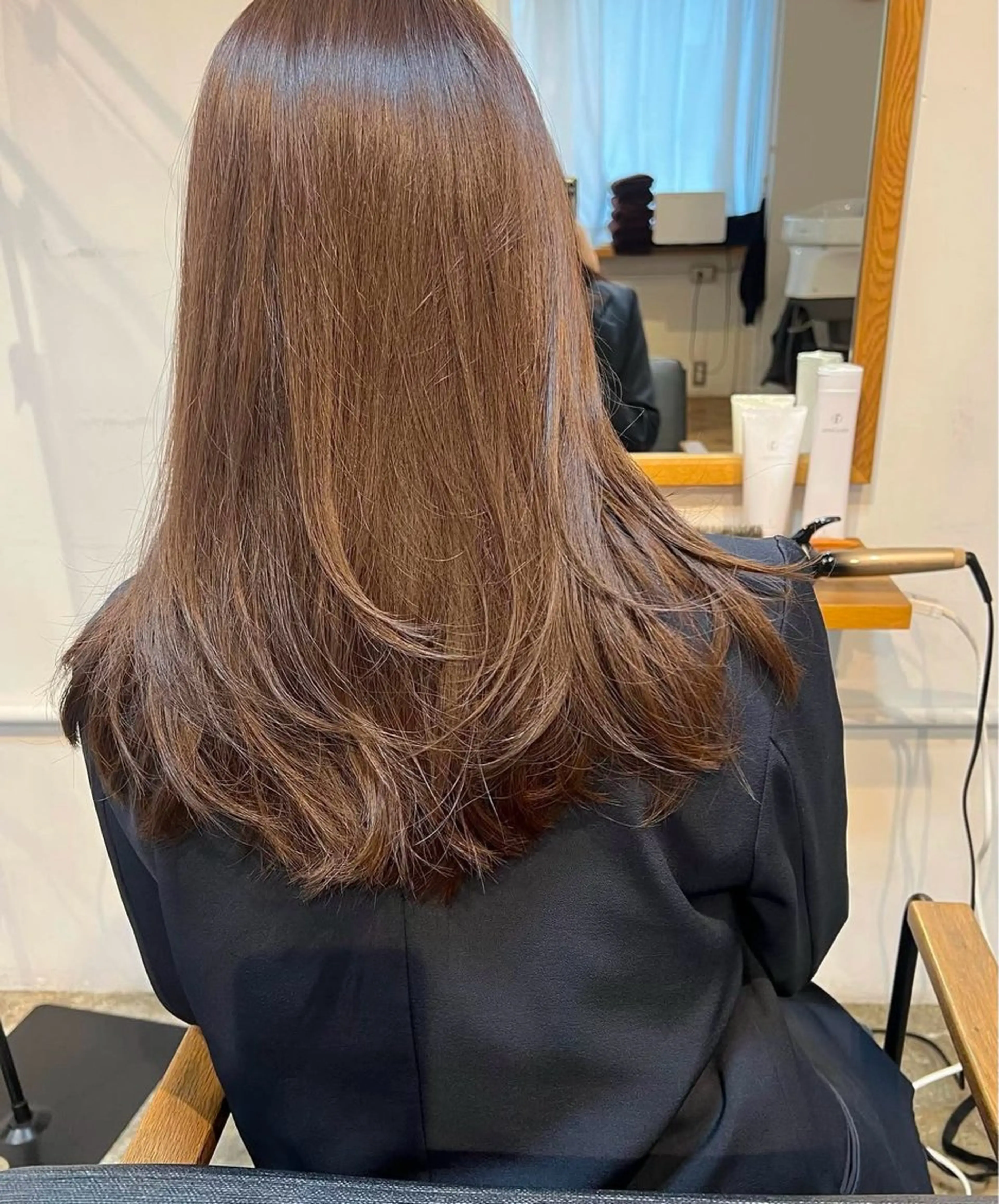 カラー ベージュカラー ちあき knock🌼🍃のヘアスタイル