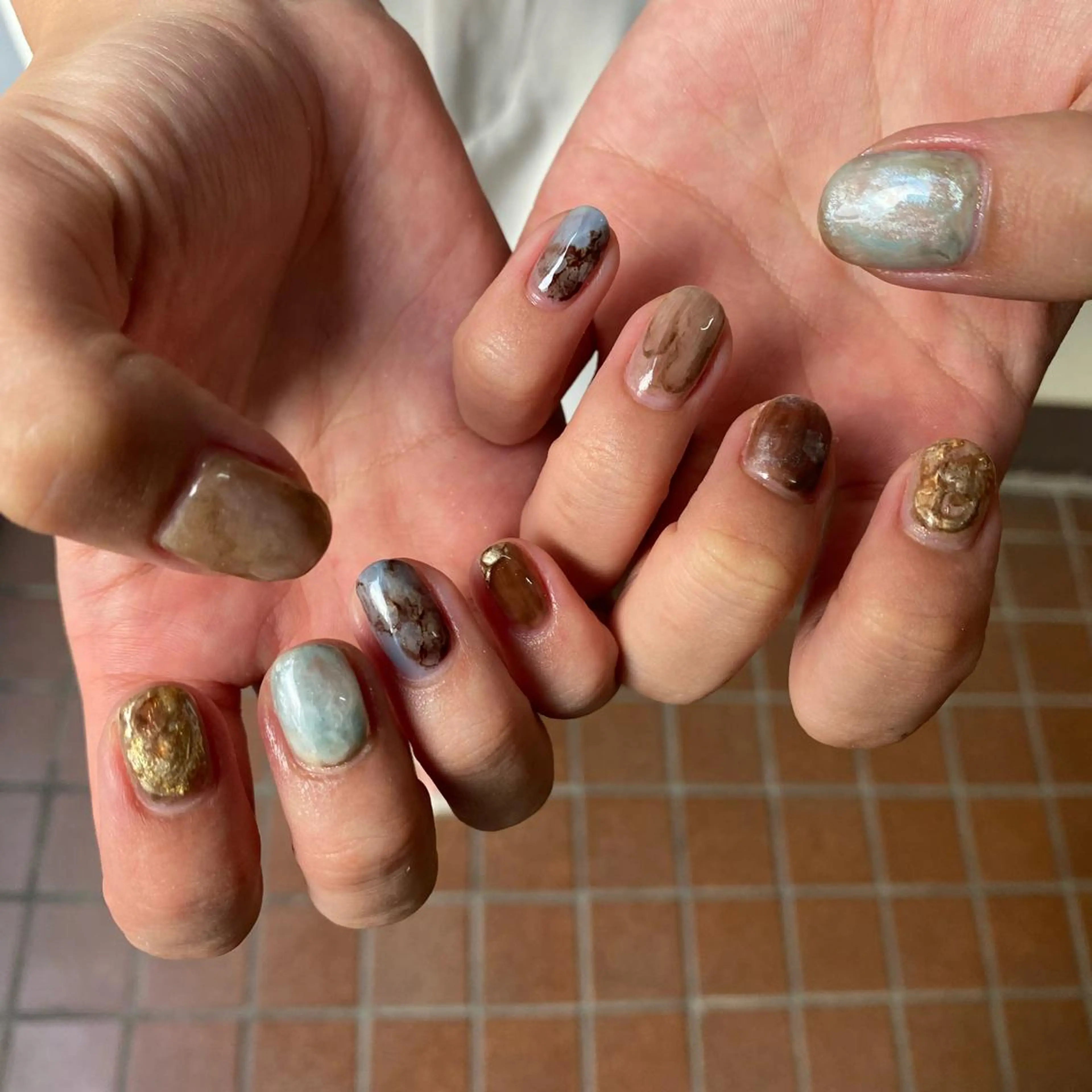 ネイル OOMINE KAORIのネイルデザイン