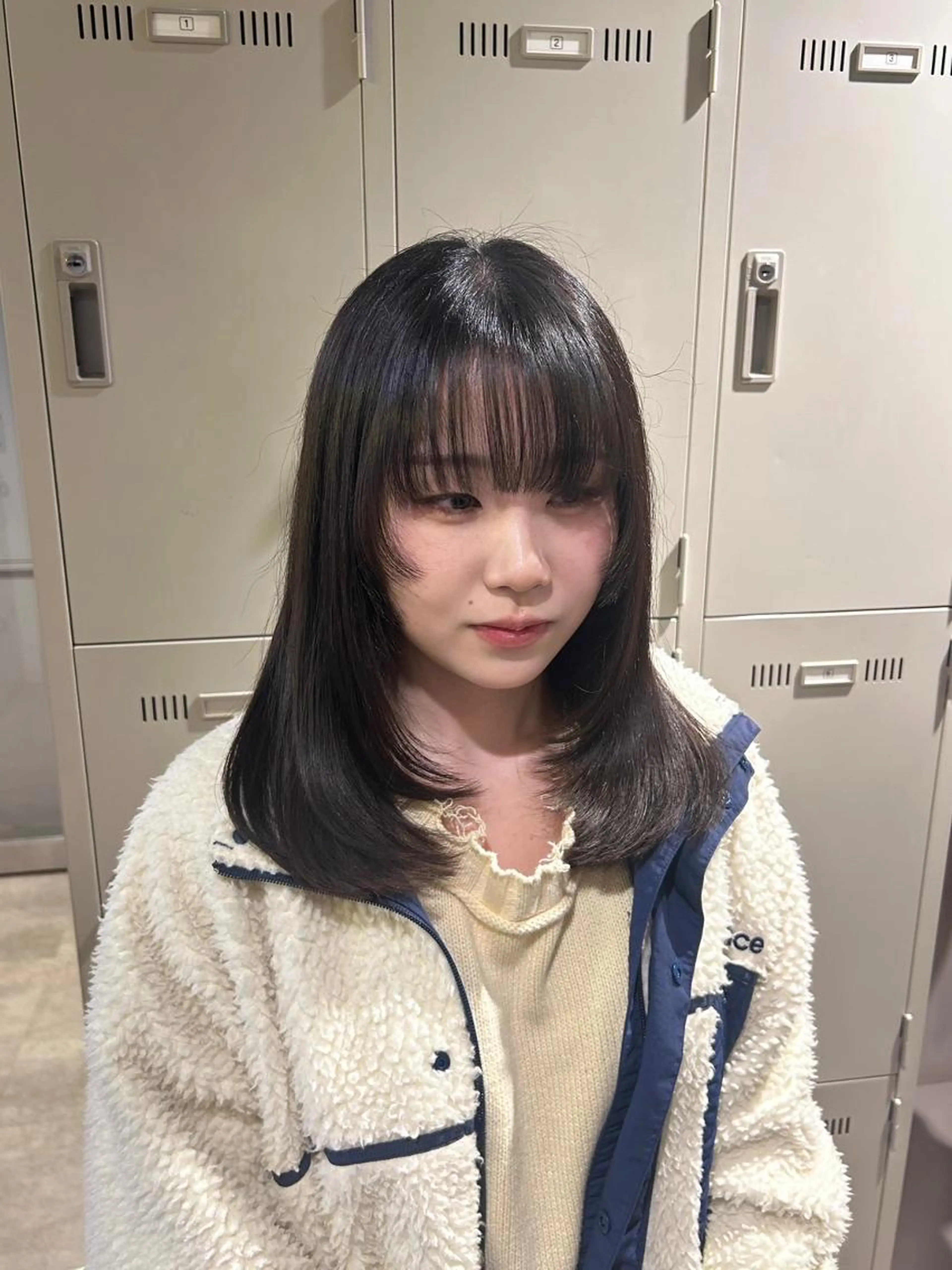 🤍4・5月限定🤍雰囲気を変える♡顔周りレイヤーカット+柔らかワンカラー+スタイリング🤍の写真