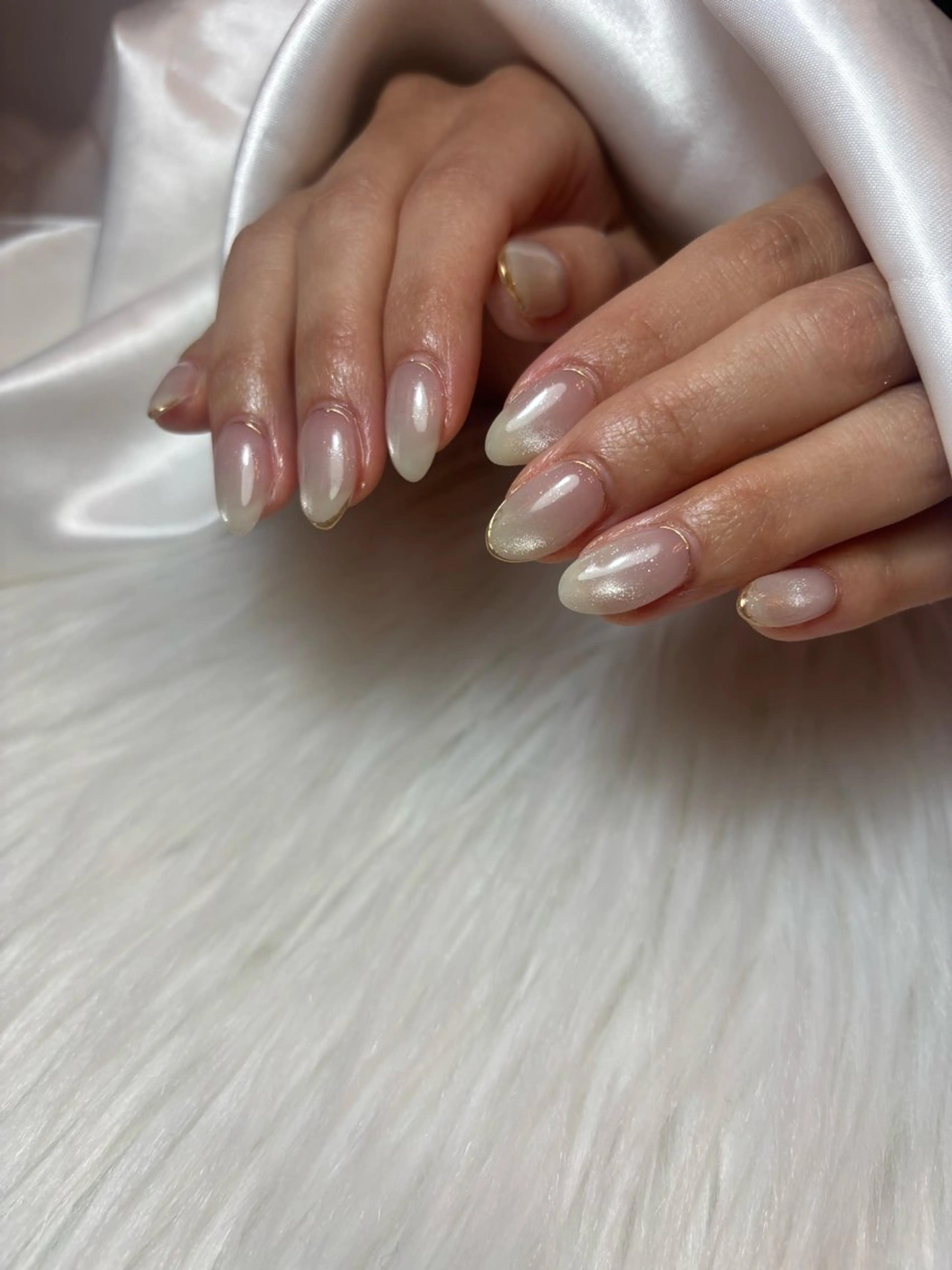 ネイル ブルー キラキラネイル 韓国ネイル マグネットネイル シンプルネイル timtam --sakiのネイルデザイン