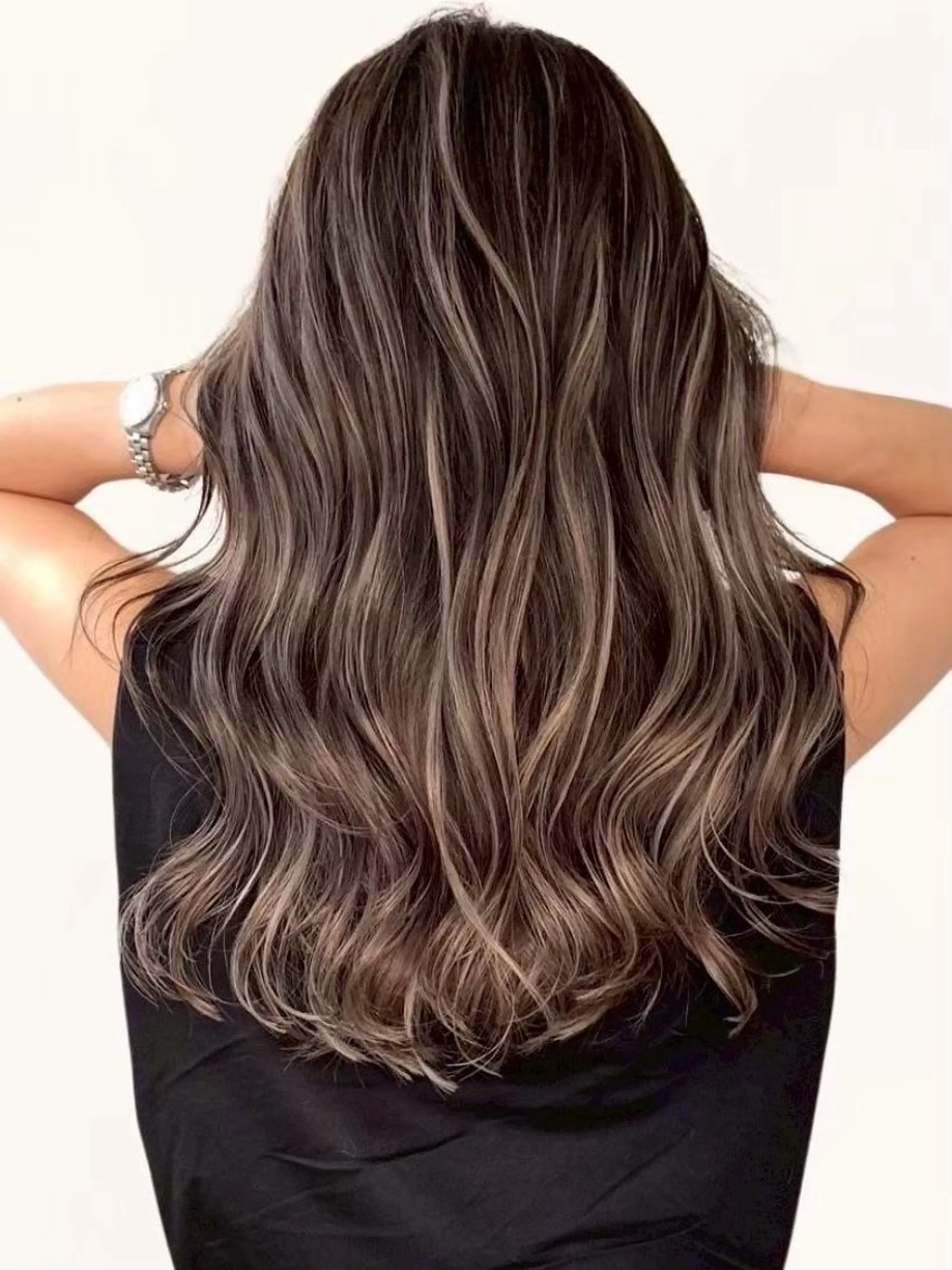 ロング カラー ハイライトカラー ハイライト ヘアカラー 🌈透明感カラー🌈 🌟吉田祐介🌟のヘアスタイル