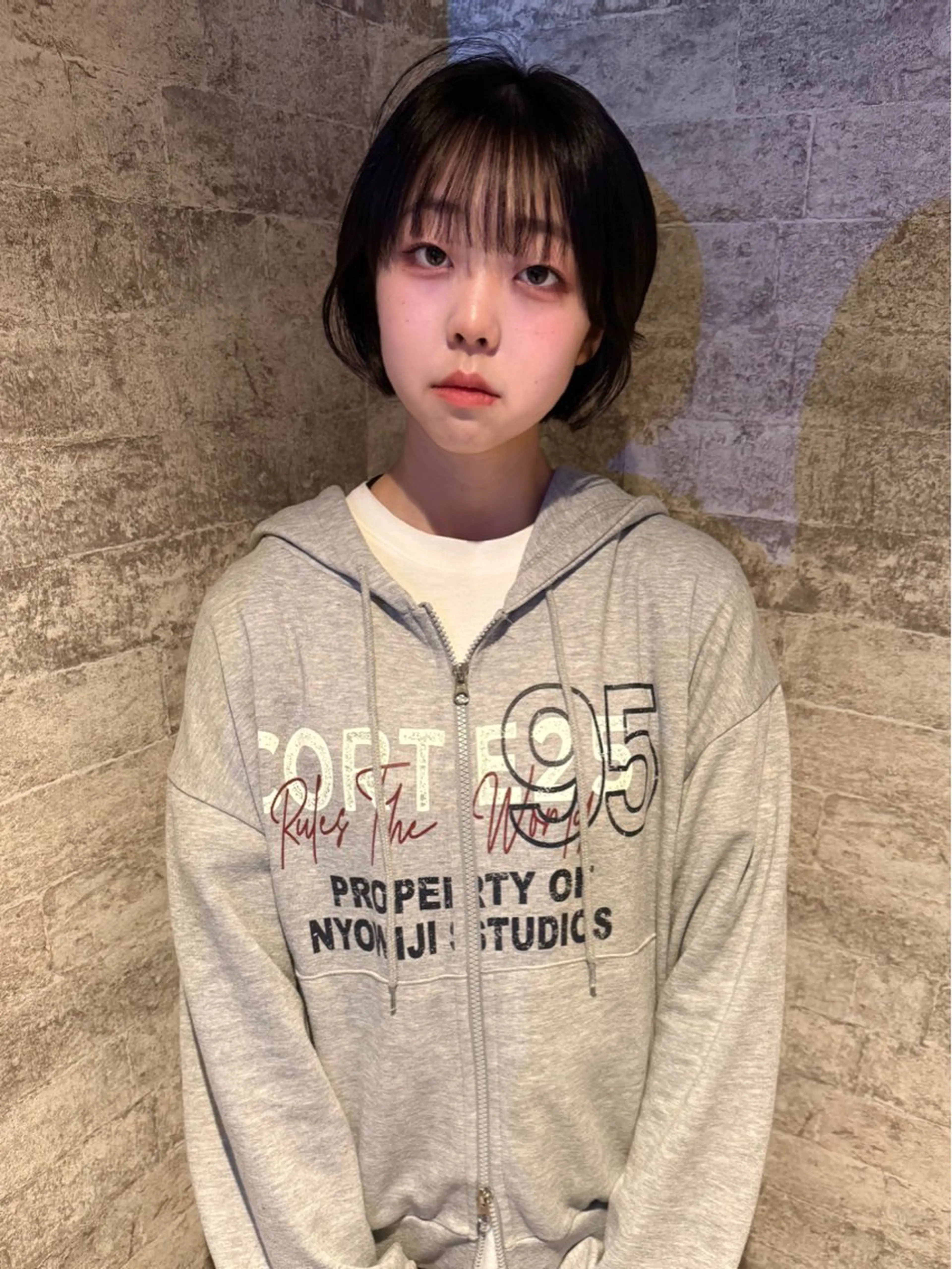 ショート カラー カット ヘアカラー トリートメント mai / linoah˚✧のヘアスタイル