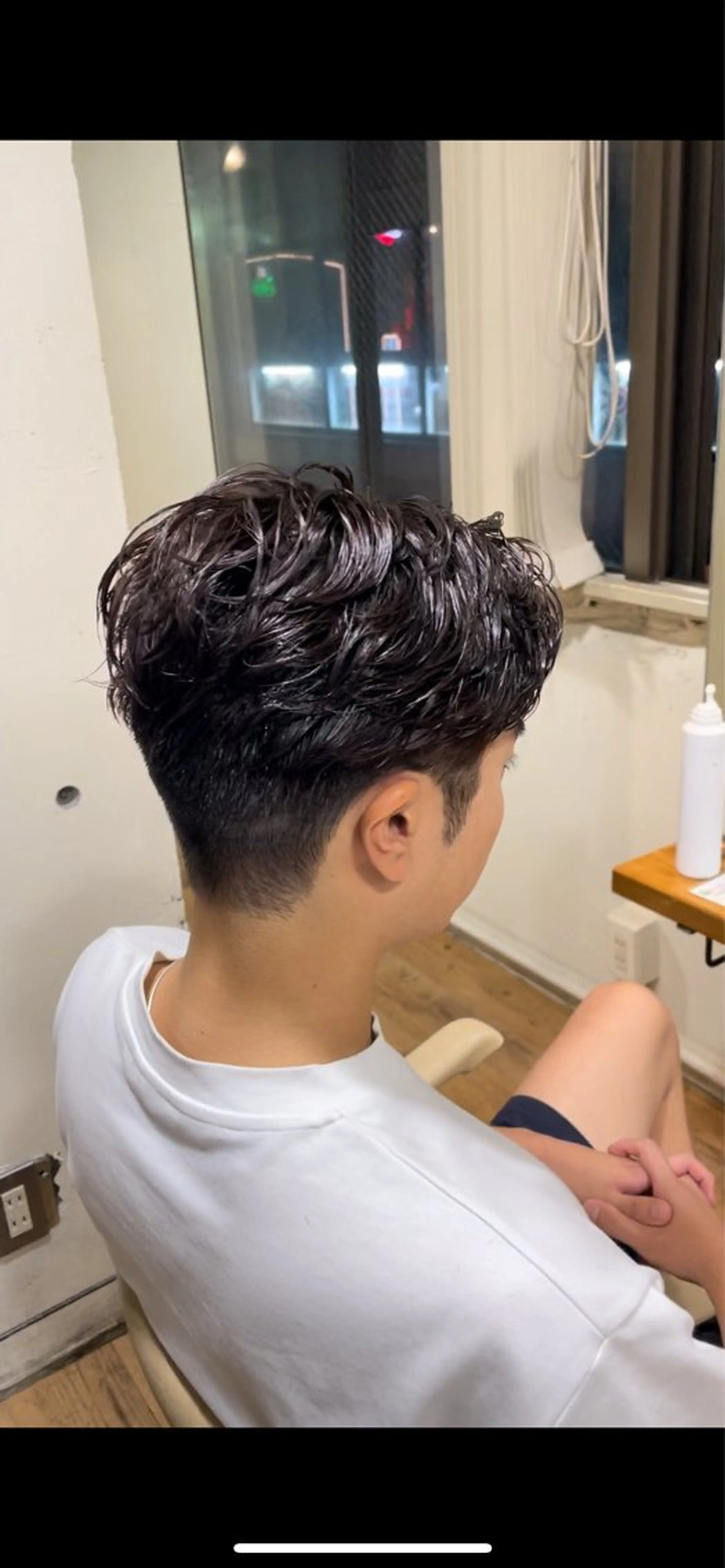 メンズ YUKI 新宿カット パーマ/カラーのヘアスタイル